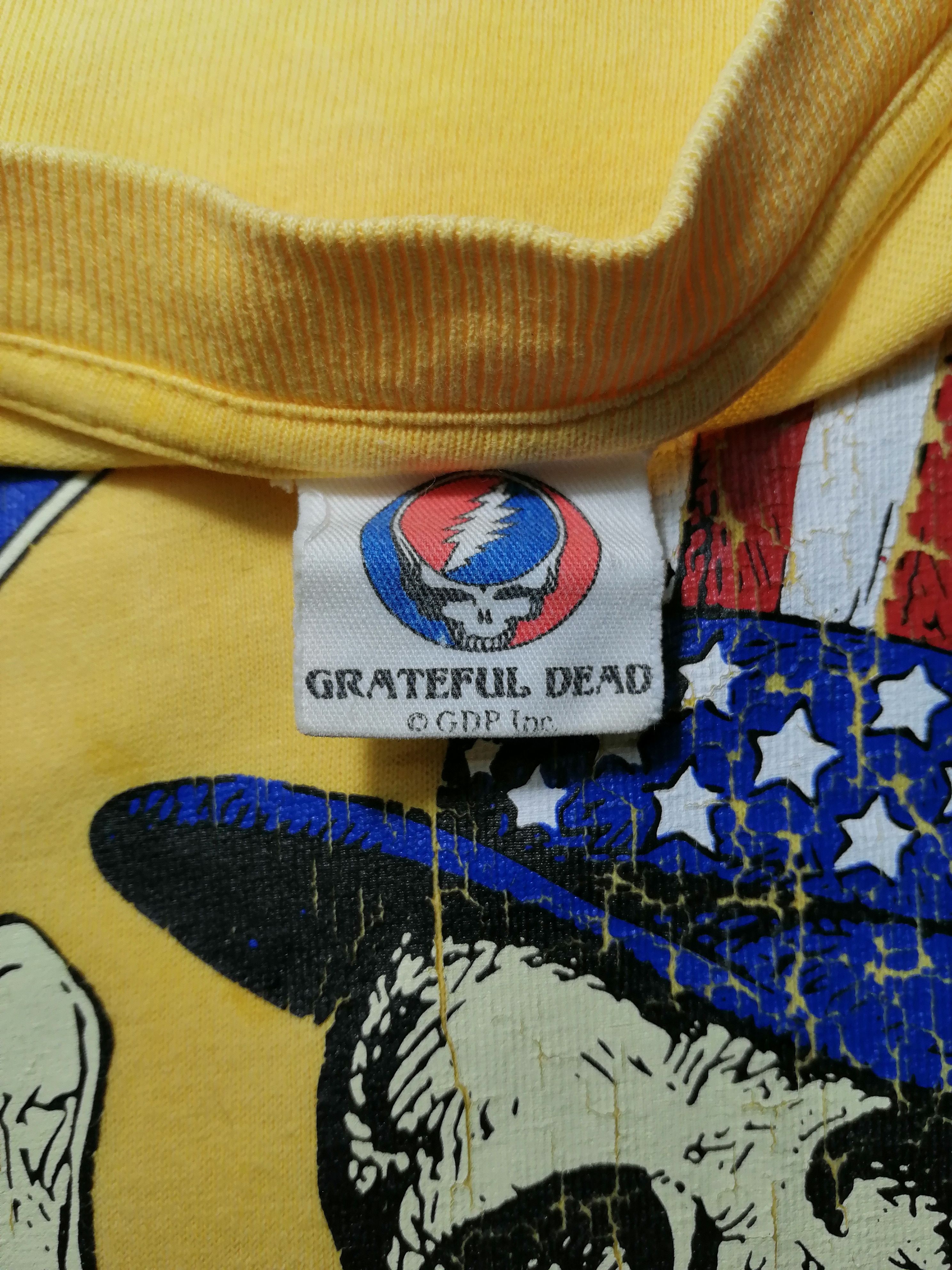 Grateful Dead × Vintage VINTAGE🔥GRATEFUL DEAD THE AMERICAN CLASSIC ROCK BAND TEE Size US L / EU 52-54 / 3 - 5 Thumbnail