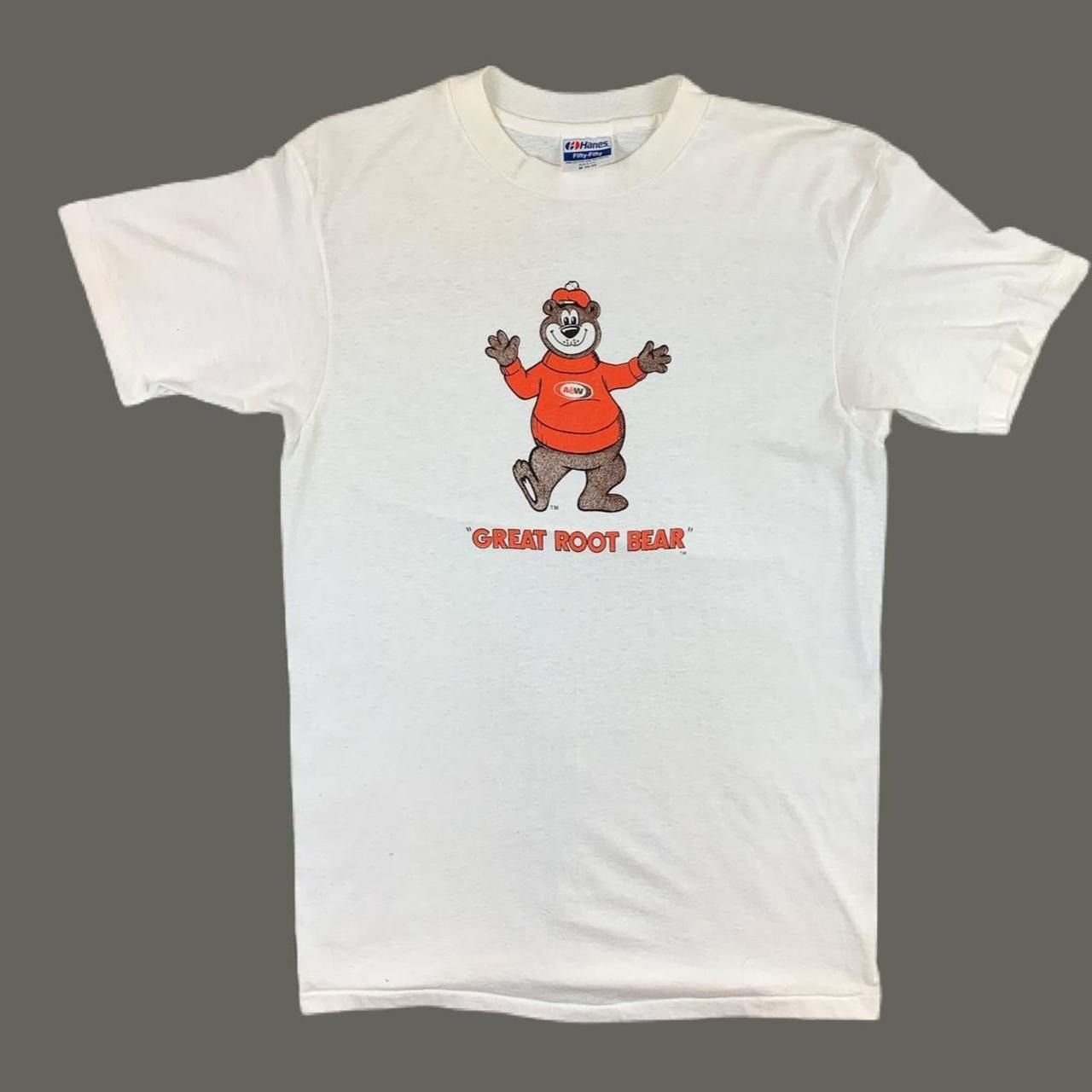 Hanes × Vintage Vintage 80s A&W “Great Root Bear” Root Beer Promo