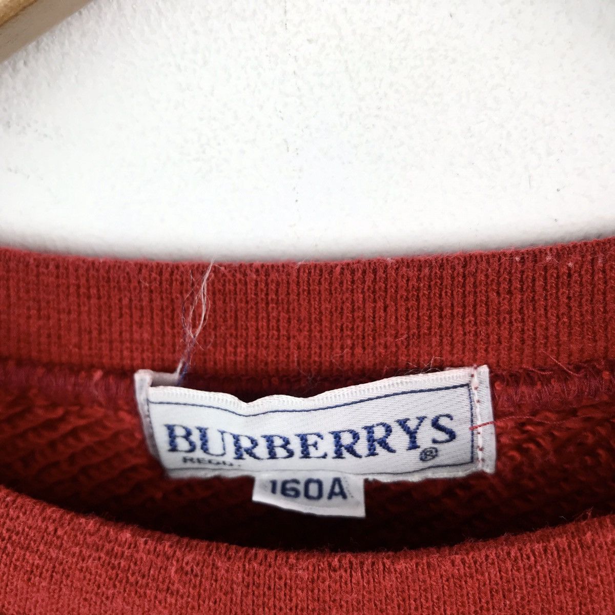 Burberry × Vintage Vintage Burberrys London England Ice Hockey Logo Sweatshirt Size US S / EU 44-46 / 1 - 3 Thumbnail