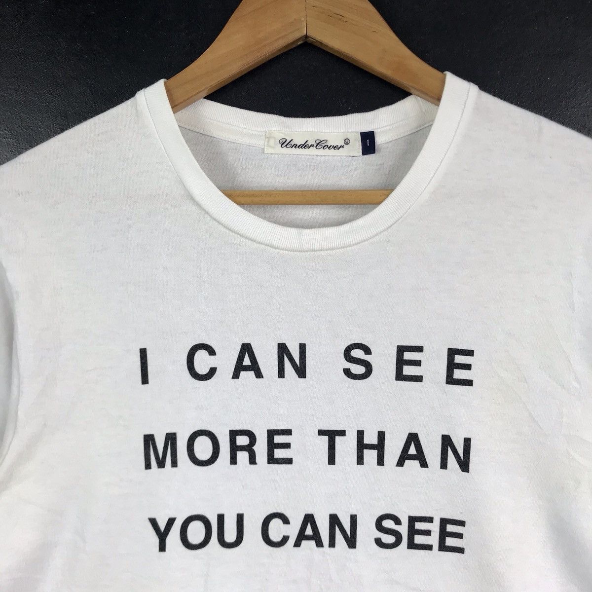 Jun Takahashi × Undercover Undercover Jun Takahashi I Can See More Than You Can See Tee Size US S / EU 44-46 / 1 - 2 Thumbnail