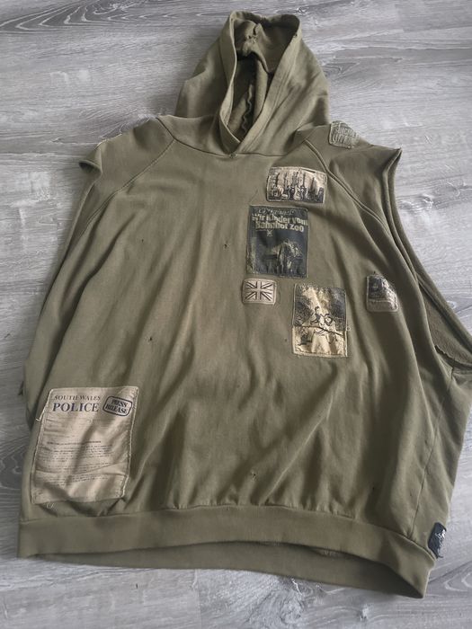 Raf Simons Raf AW 2001-2002 Sleeveless Hoodie | Grailed