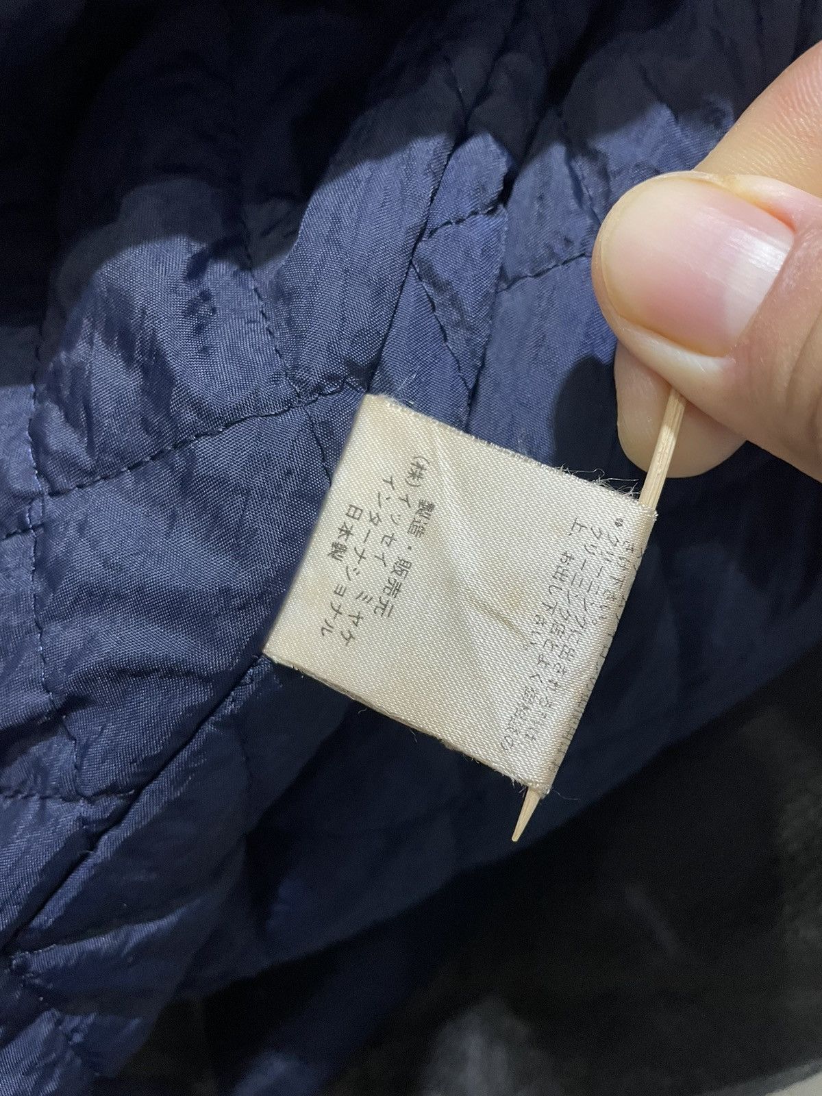 Issey Miyake × Japanese Brand × Tsumori Chisato Tsumori Chisato I S Leather Sleeve Bomber Jacket Size US M / EU 48-50 / 2 - 14 Thumbnail