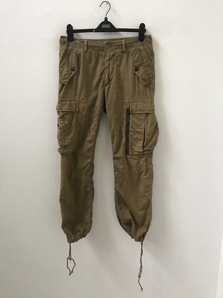90s Ralph Lauren linen silk cargo PRL
