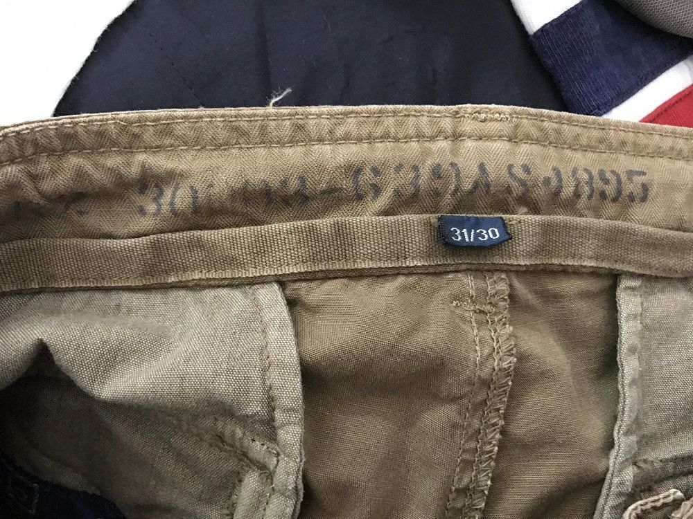 Polo Ralph Lauren PRL Drawstring Military Surplus Fit Cargo Trouser Size US 31 - 21 Thumbnail