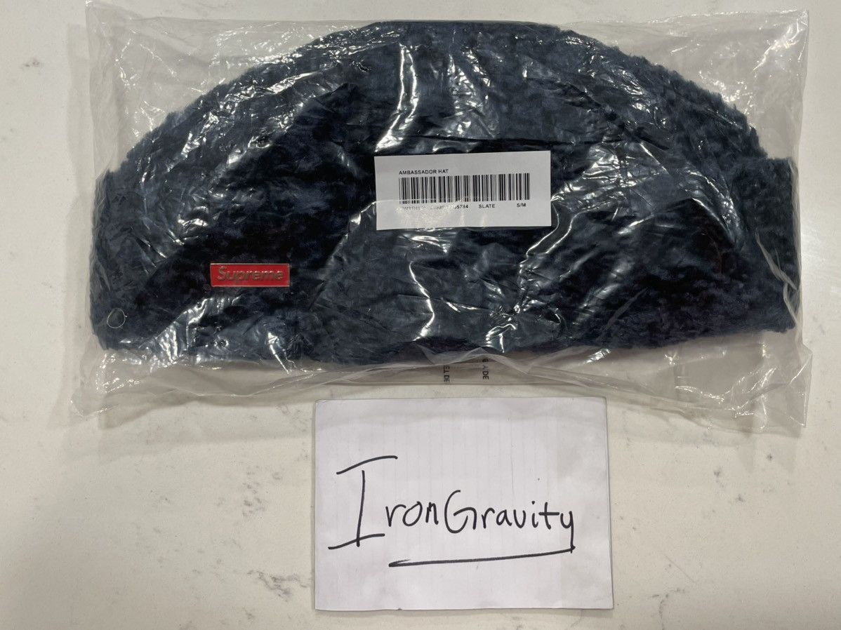 Supreme Supreme Ambassador Hat Slate Size S/M FW21 Size ONE SIZE - 1 Thumbnail