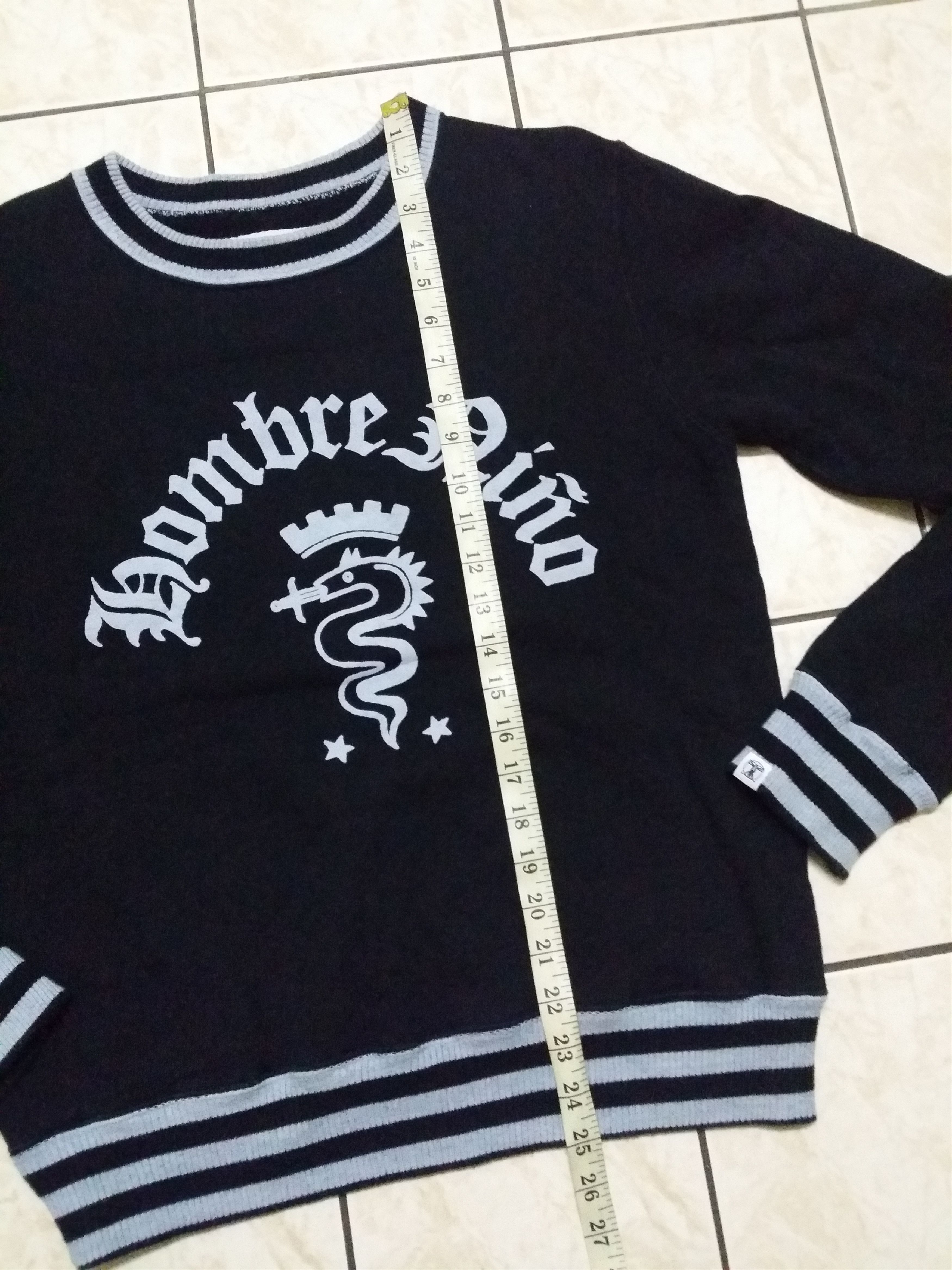 Hombre Nino JAPANESE BRAND HOMBRE NINO BIG LOGO PULLOVER SWEATS Size US S / EU 44-46 / 1 - 6 Thumbnail