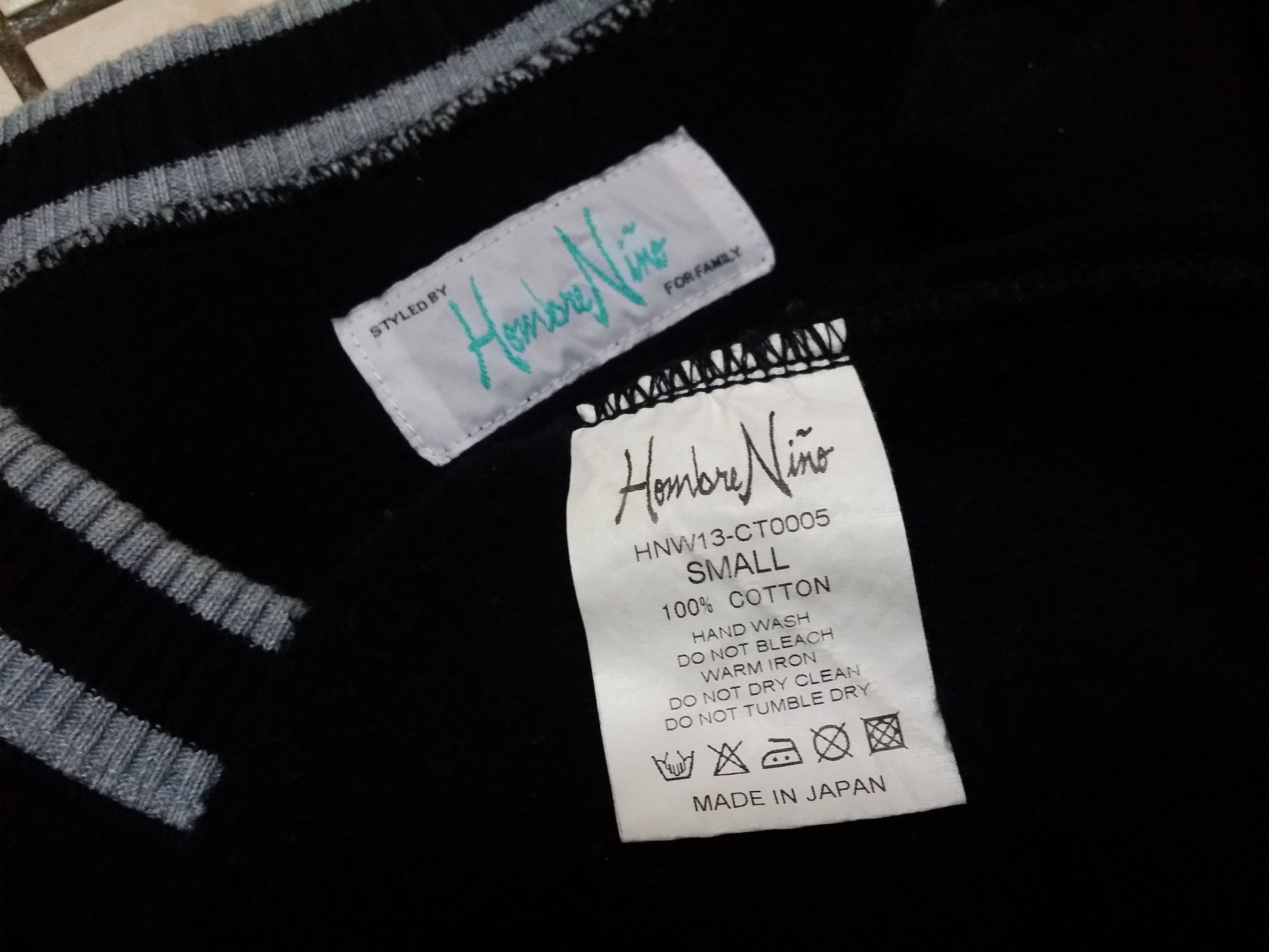 Hombre Nino JAPANESE BRAND HOMBRE NINO BIG LOGO PULLOVER SWEATS Size US S / EU 44-46 / 1 - 7 Thumbnail