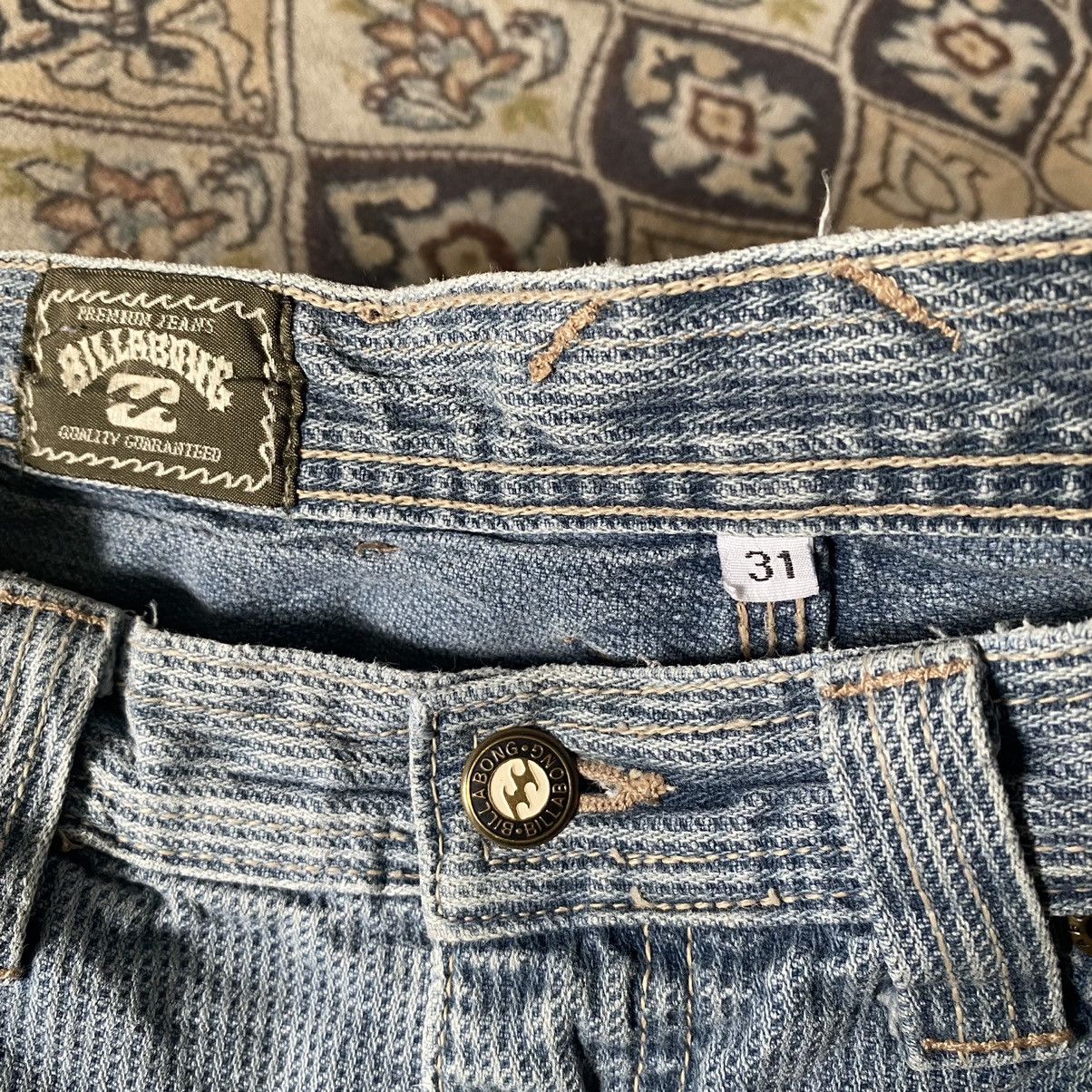 Billabong Vintage Billabong Denim Hickory Baggy Pants Size US 28 / EU 44 - 14 Thumbnail