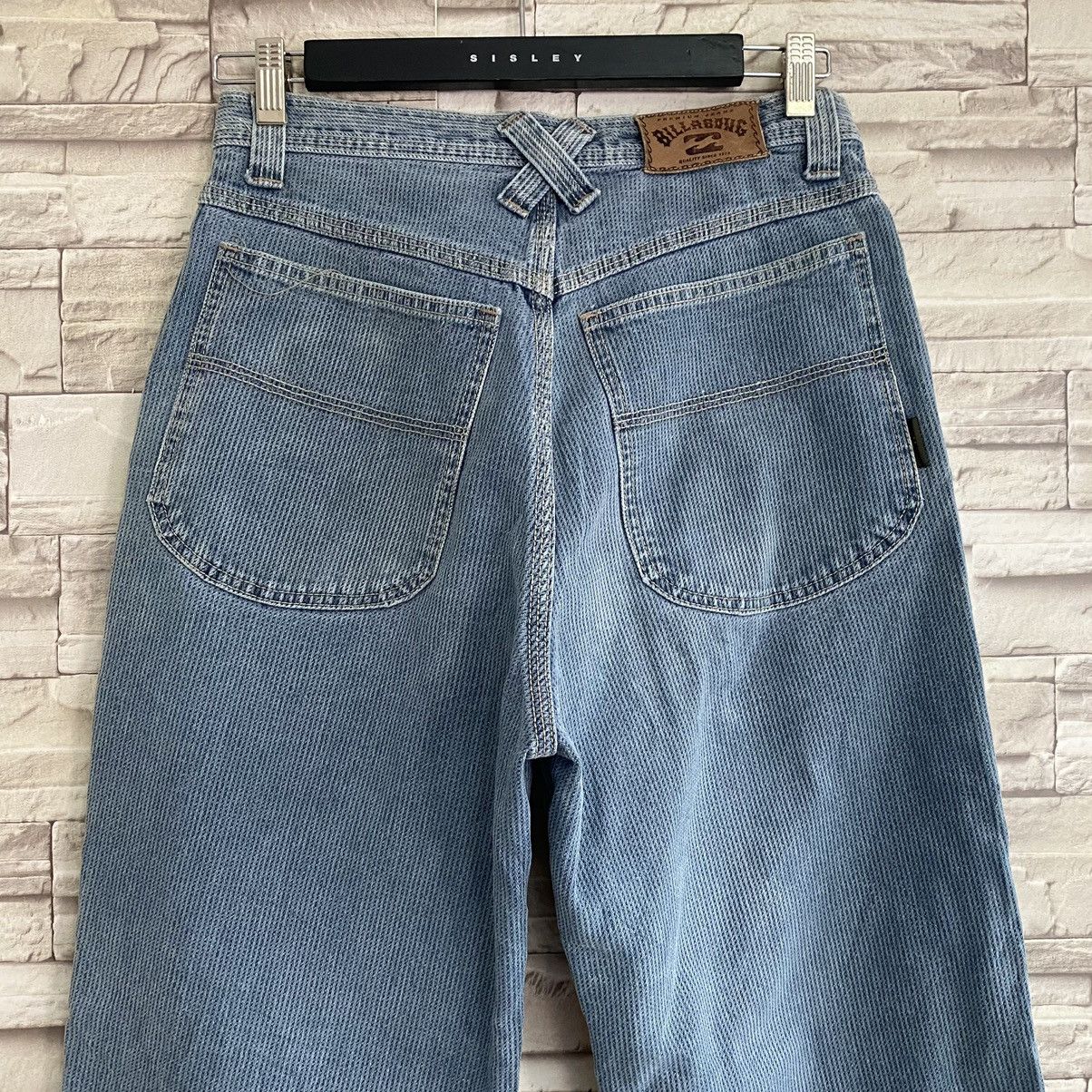 Billabong Vintage Billabong Denim Hickory Baggy Pants Size US 28 / EU 44 - 9 Thumbnail