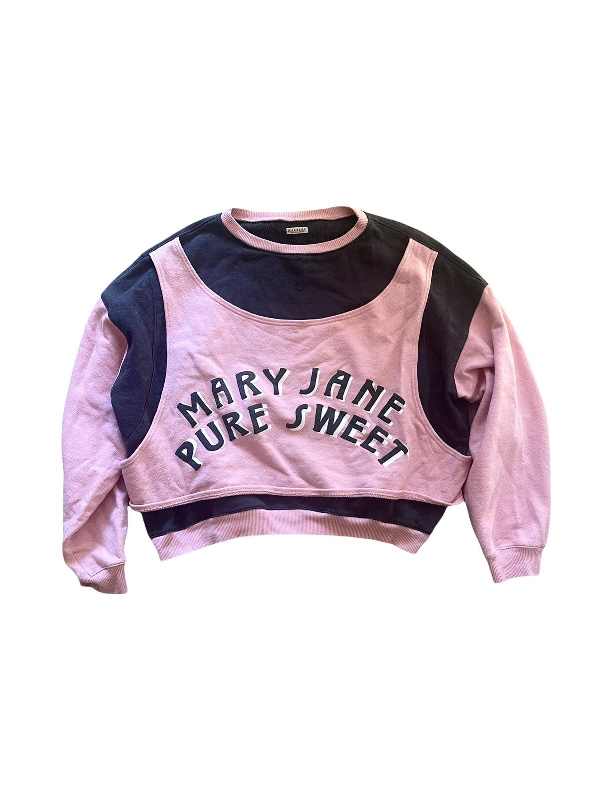 Kapital Kapital Mary Jane Sweet Pure Remake Sweatshirt Size US M / EU 48-50 / 2 - 1 Thumbnail