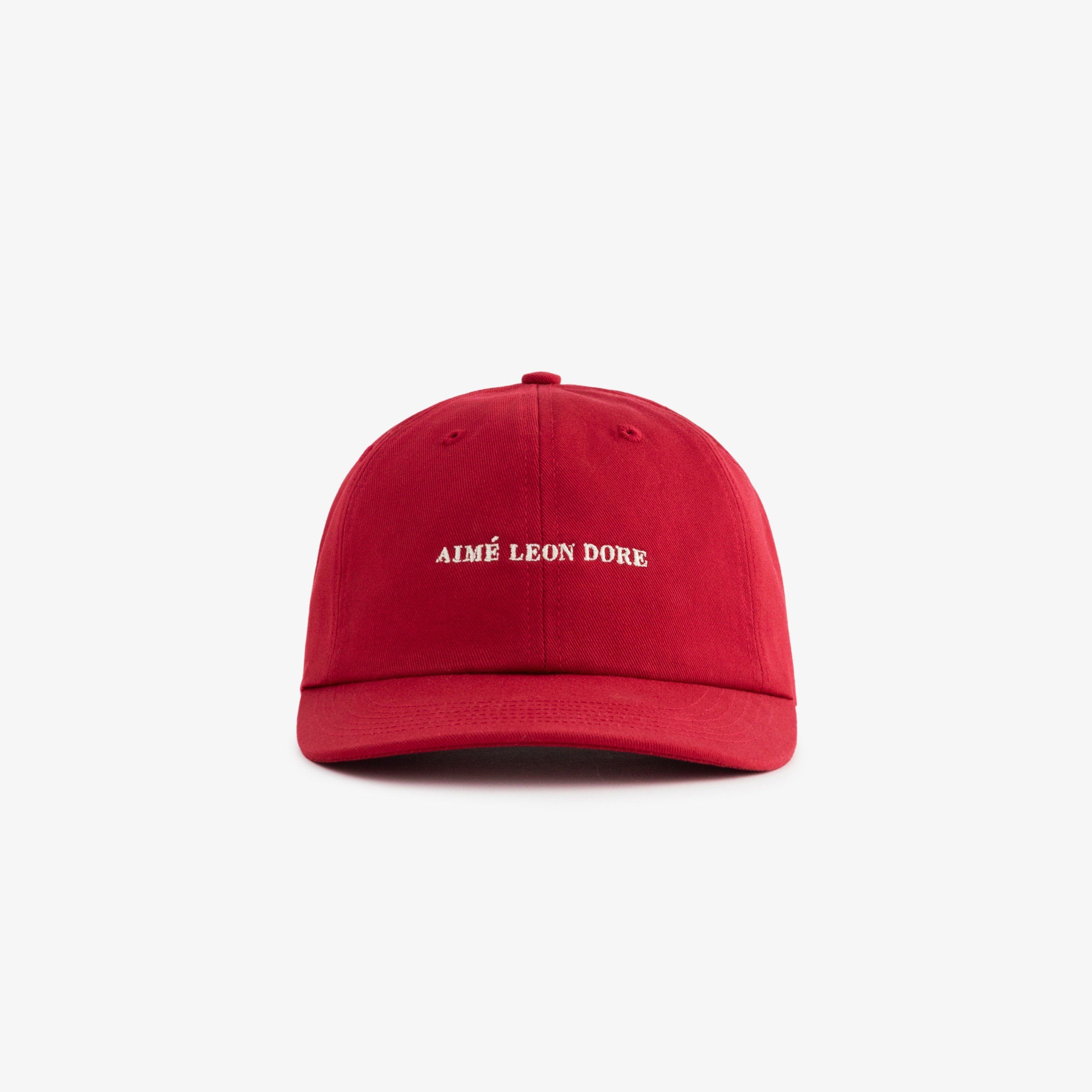 Aime Leon Dore Aime Leon Dore ALD Uniform Logo Hat Red | Grailed