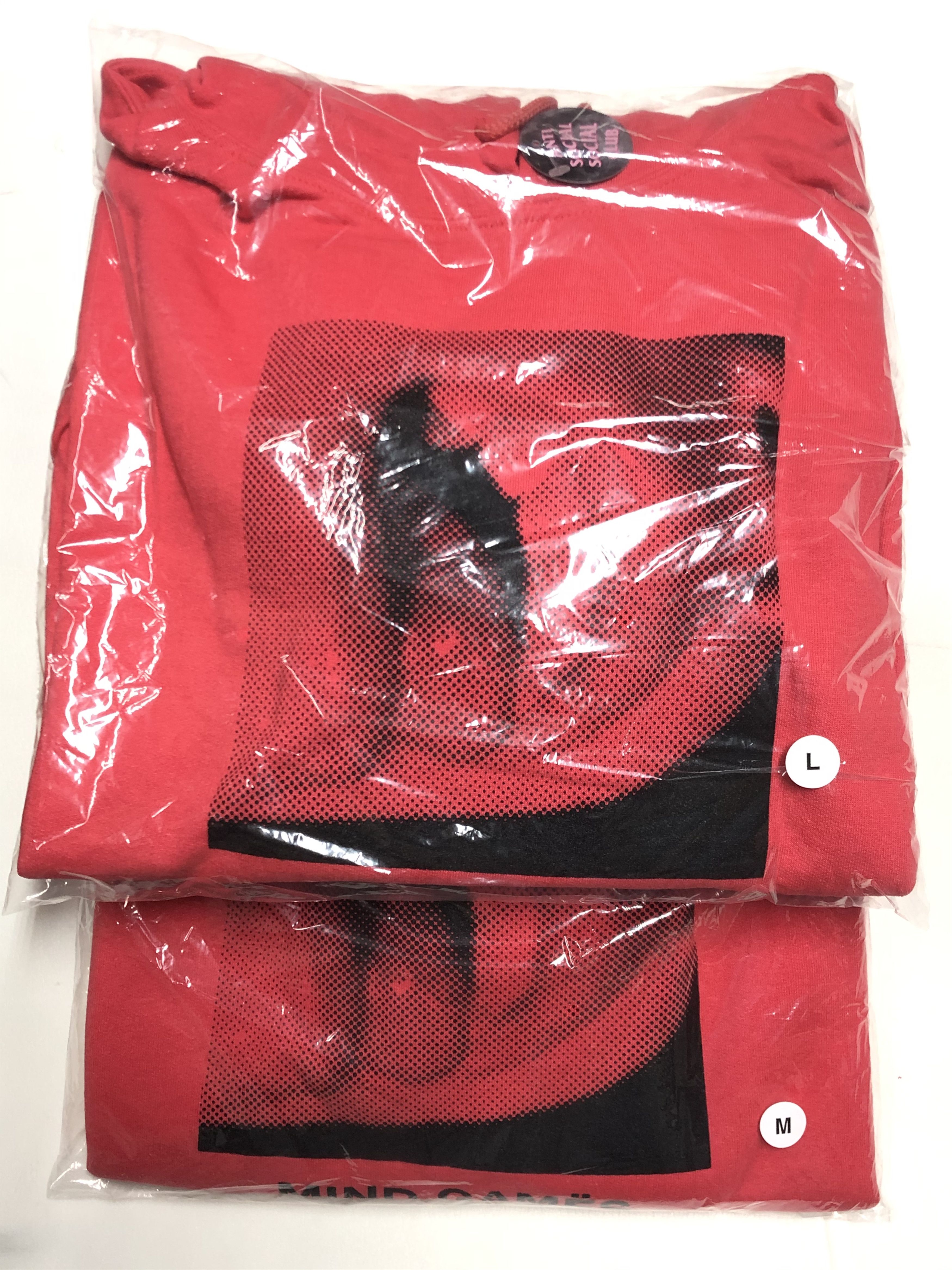 Anti Social Social Club DS ASSC Open Minded Paprika Red Hoodie BAPE FTP FOG CDG KITH Size US L / EU 52-54 / 3 - 7 Thumbnail