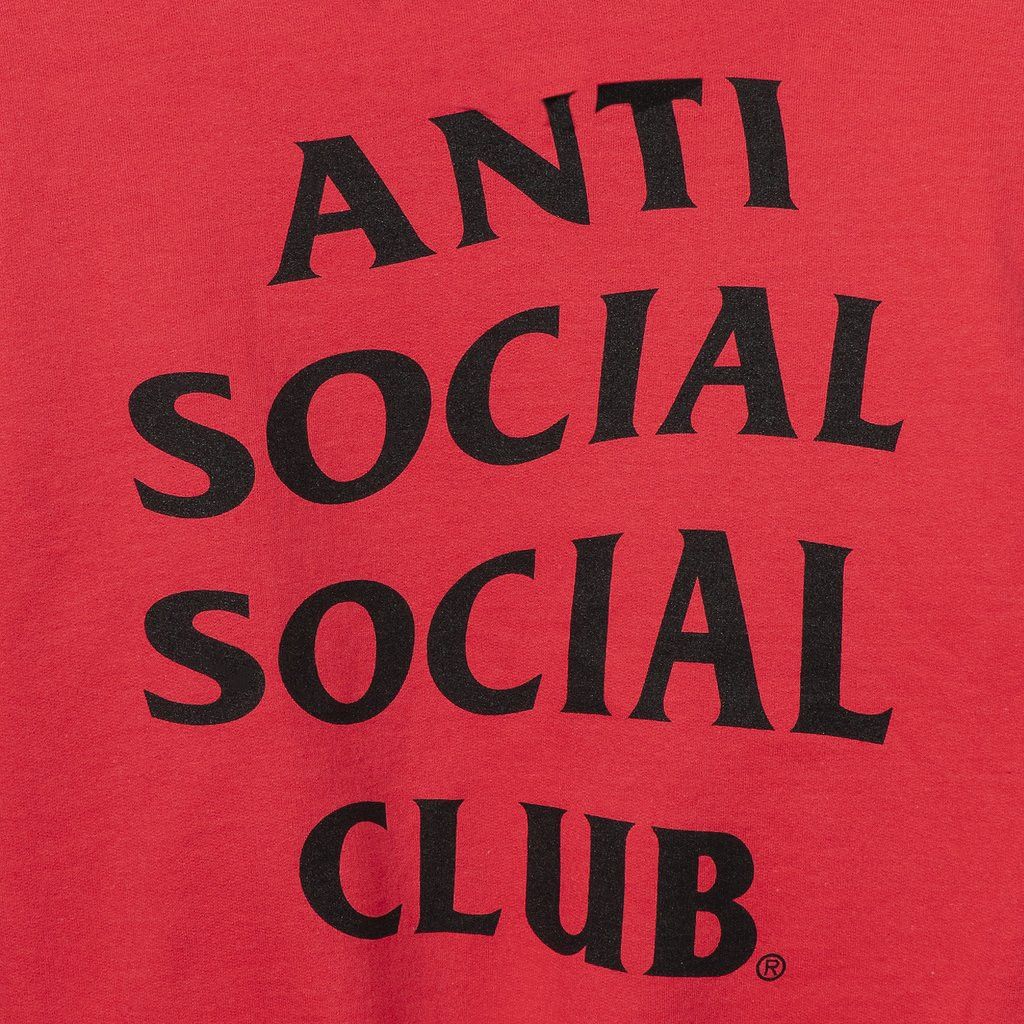 Anti Social Social Club DS ASSC Open Minded Paprika Red Hoodie BAPE FTP FOG CDG KITH Size US L / EU 52-54 / 3 - 3 Thumbnail
