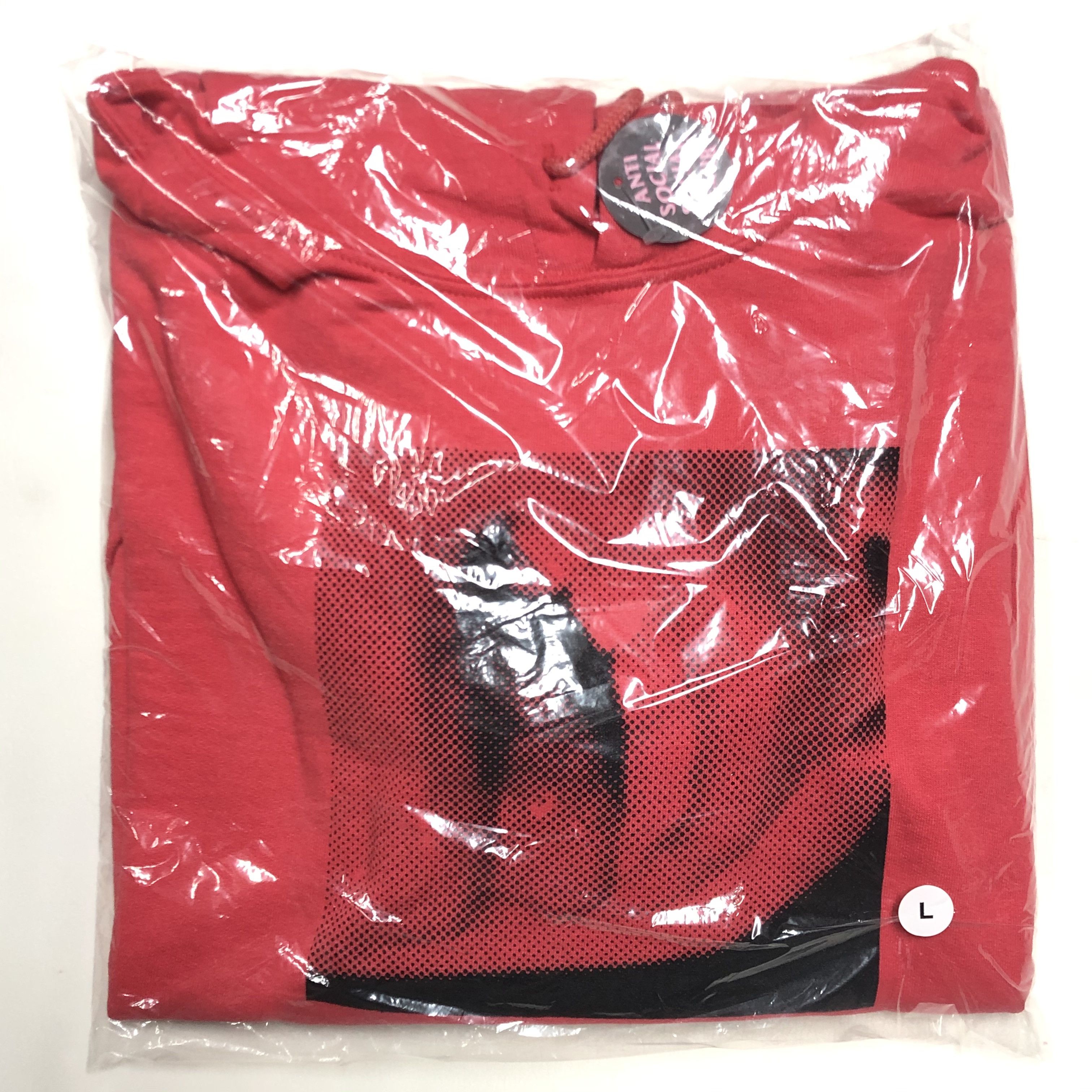 Anti Social Social Club DS ASSC Open Minded Paprika Red Hoodie BAPE FTP FOG CDG KITH Size US L / EU 52-54 / 3 - 2 Thumbnail