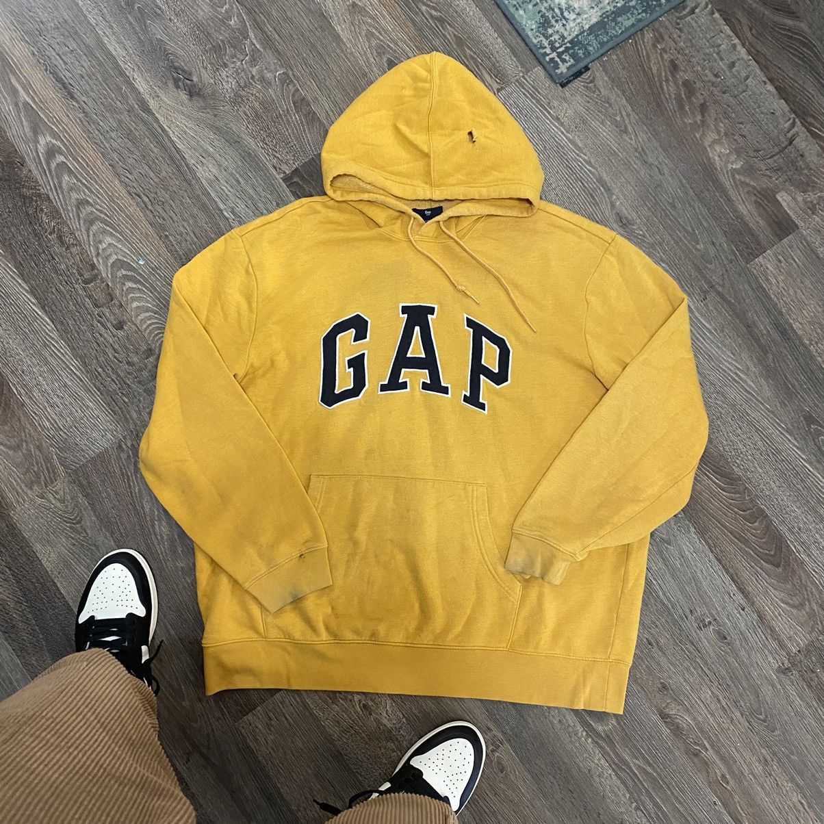 Vintage Gap Hoodie Yellow Vintage Grailed 