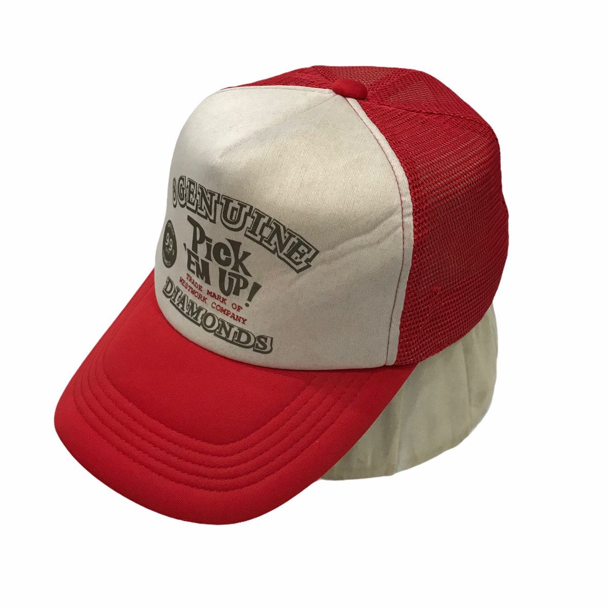 Designer 8 Genuine Pick Em Up Diamonds Trucker Hats Caps Size ONE SIZE - 2 Thumbnail