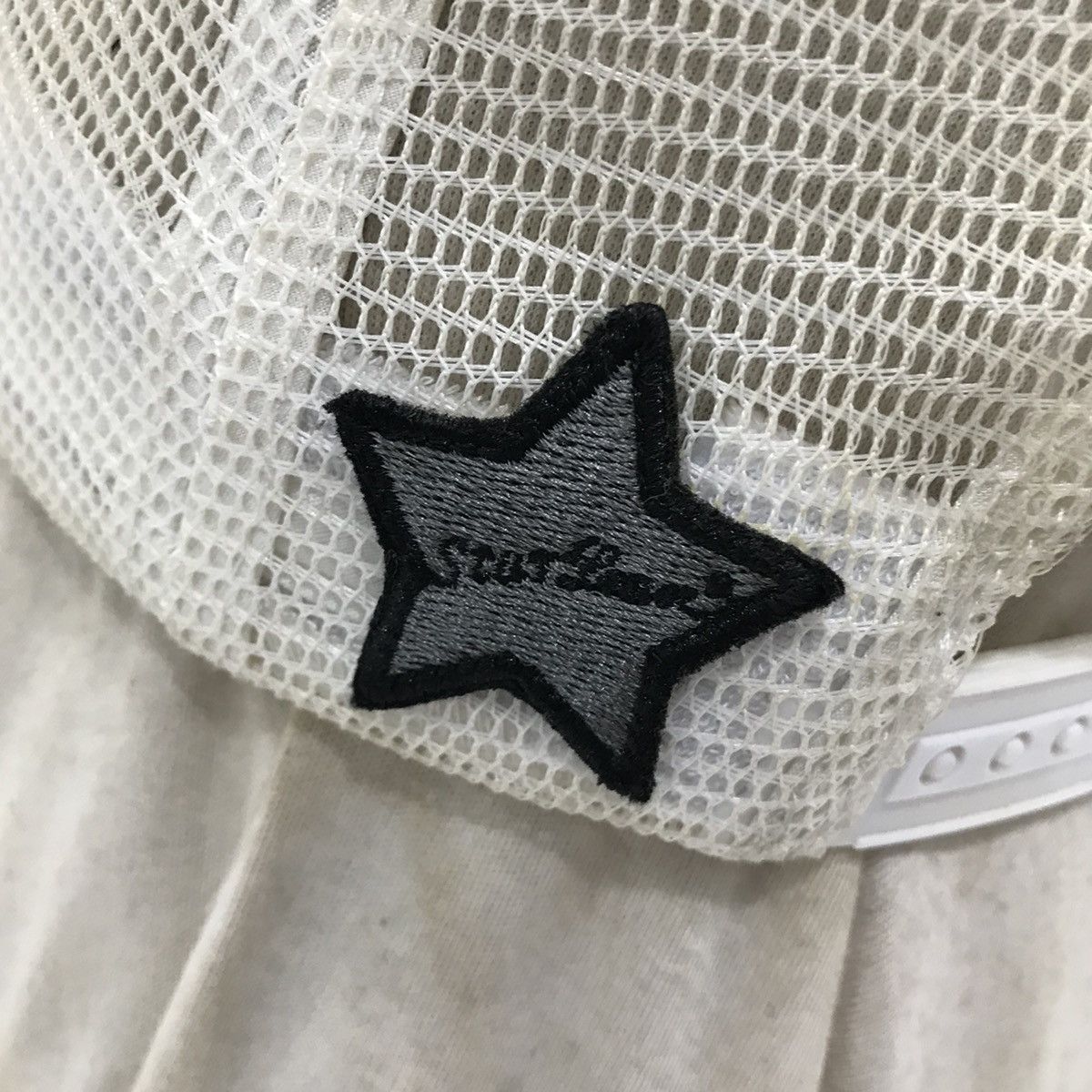 Designer Star Logo Distressed Trucker Hats Caps Size ONE SIZE - 7 Thumbnail