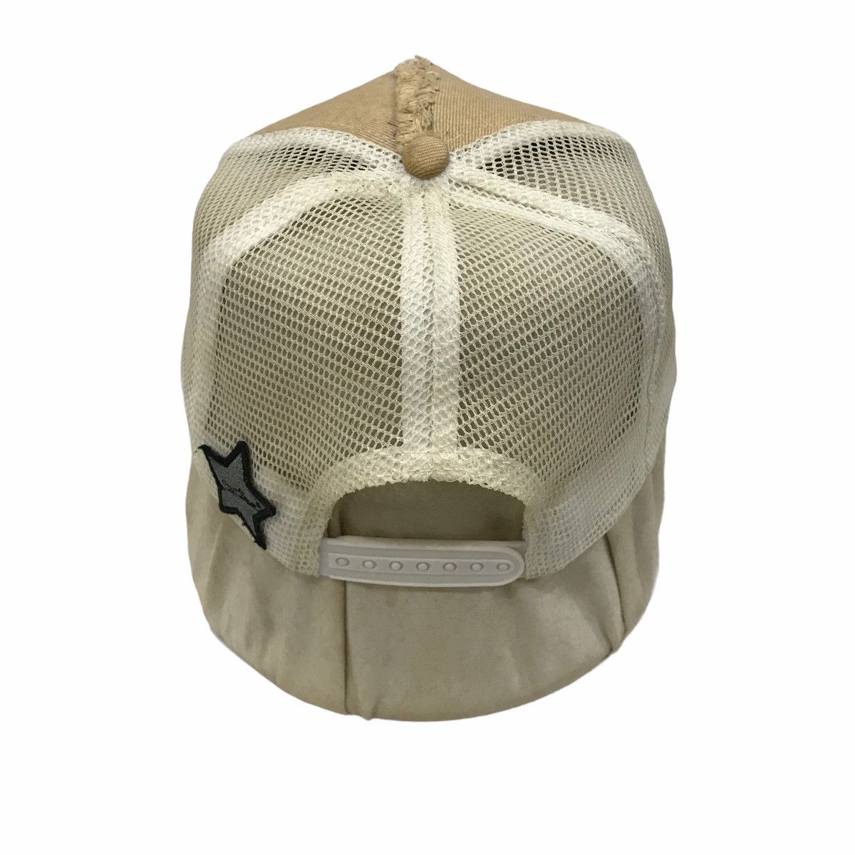 Designer Star Logo Distressed Trucker Hats Caps Size ONE SIZE - 5 Thumbnail