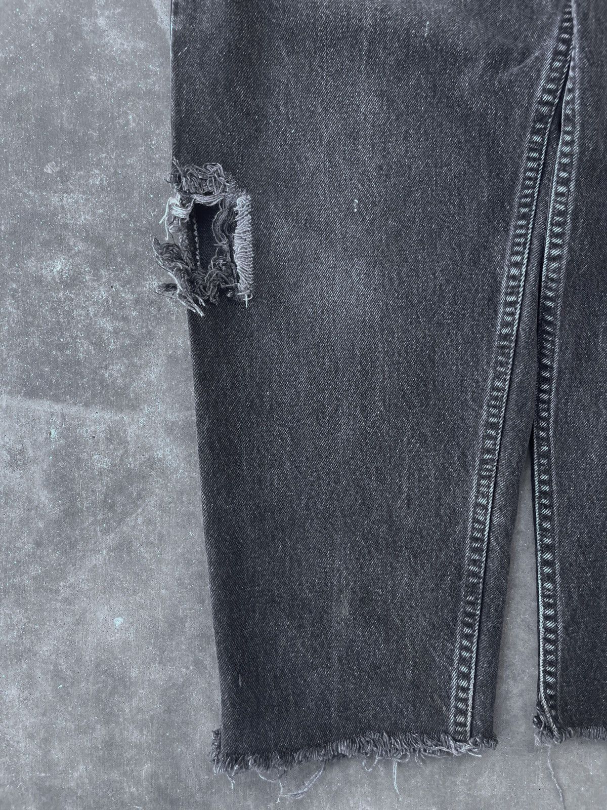 Levi's × Vintage Vintage 80's Levi's Faded Black 560 Denim Jeans Size US 32 / EU 48 - 3 Thumbnail