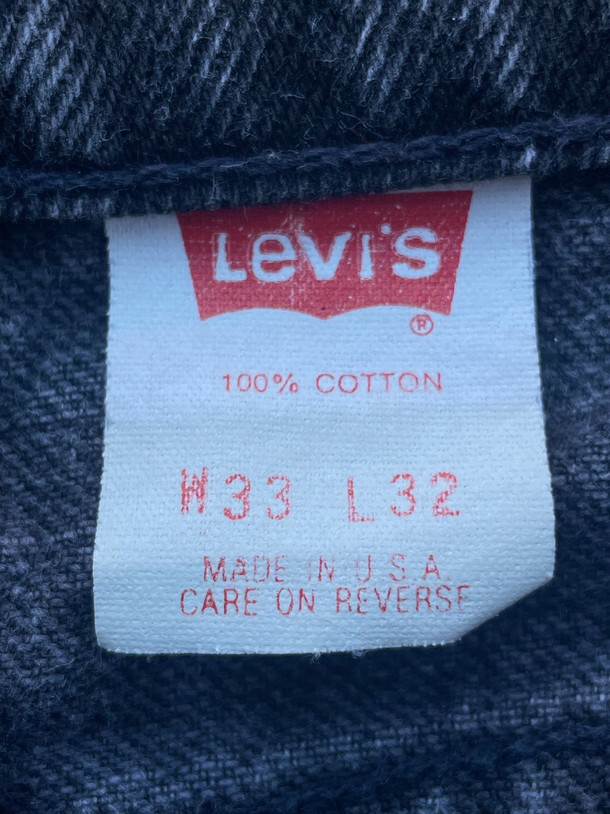 Levi's × Vintage Vintage 80's Levi's Faded Black 560 Denim Jeans Size US 32 / EU 48 - 5 Thumbnail