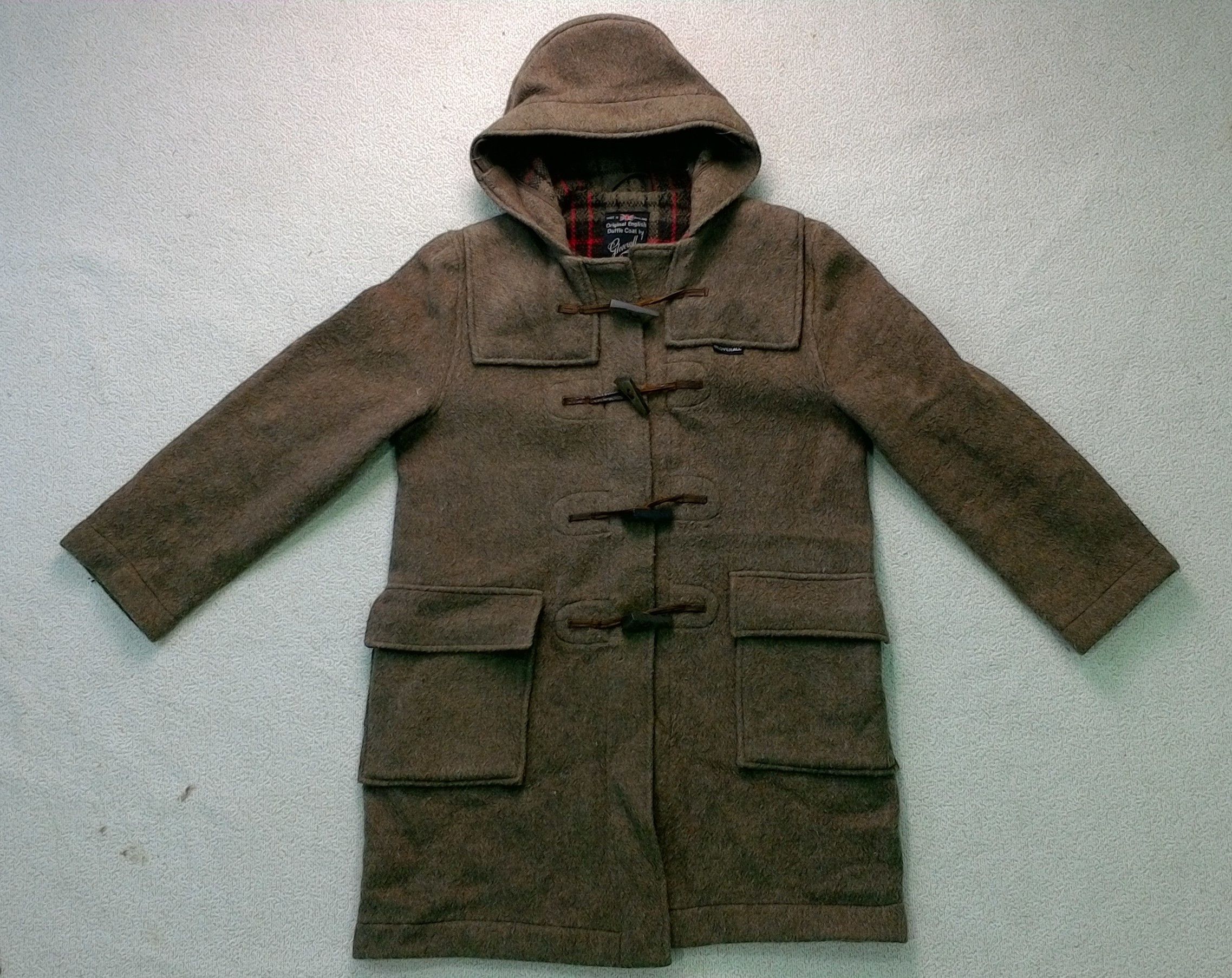 Gloverall THE ORIGINAL GLOVERALL BROWN WOOL DUFFLE COAT Size US M / EU 48-50 / 2 - 3 Thumbnail