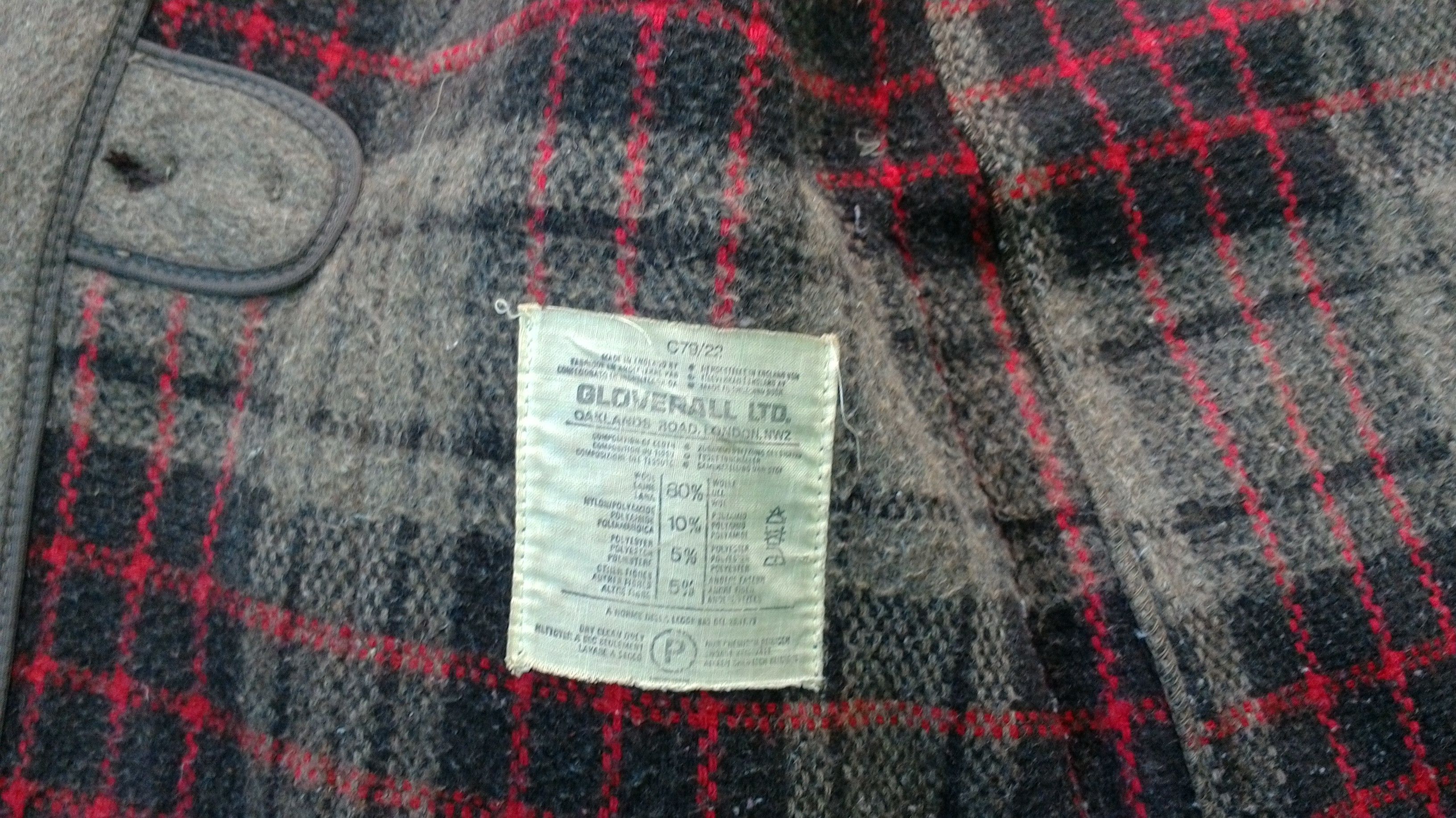 Gloverall THE ORIGINAL GLOVERALL BROWN WOOL DUFFLE COAT Size US M / EU 48-50 / 2 - 7 Thumbnail