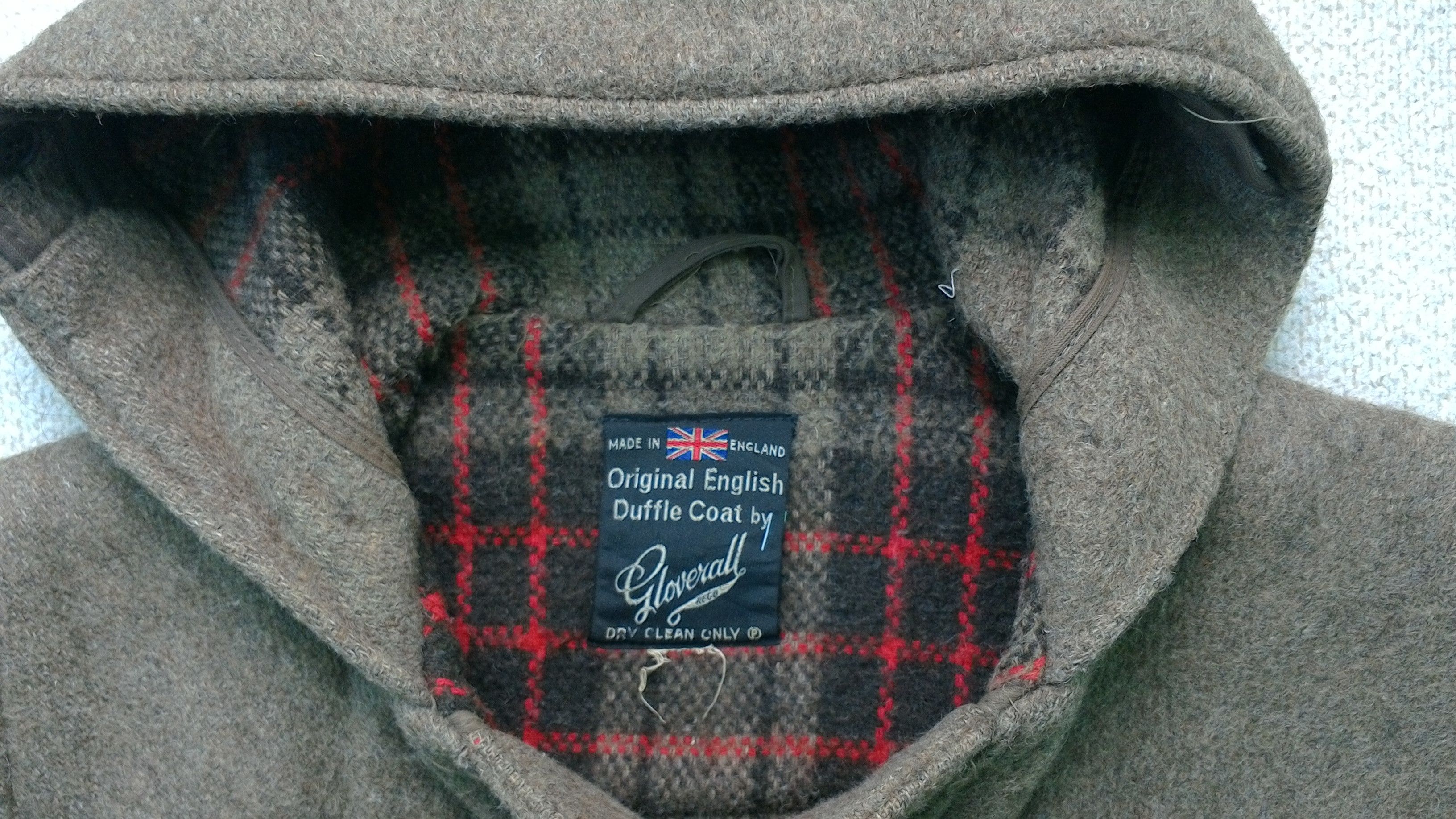 Gloverall THE ORIGINAL GLOVERALL BROWN WOOL DUFFLE COAT Size US M / EU 48-50 / 2 - 4 Thumbnail