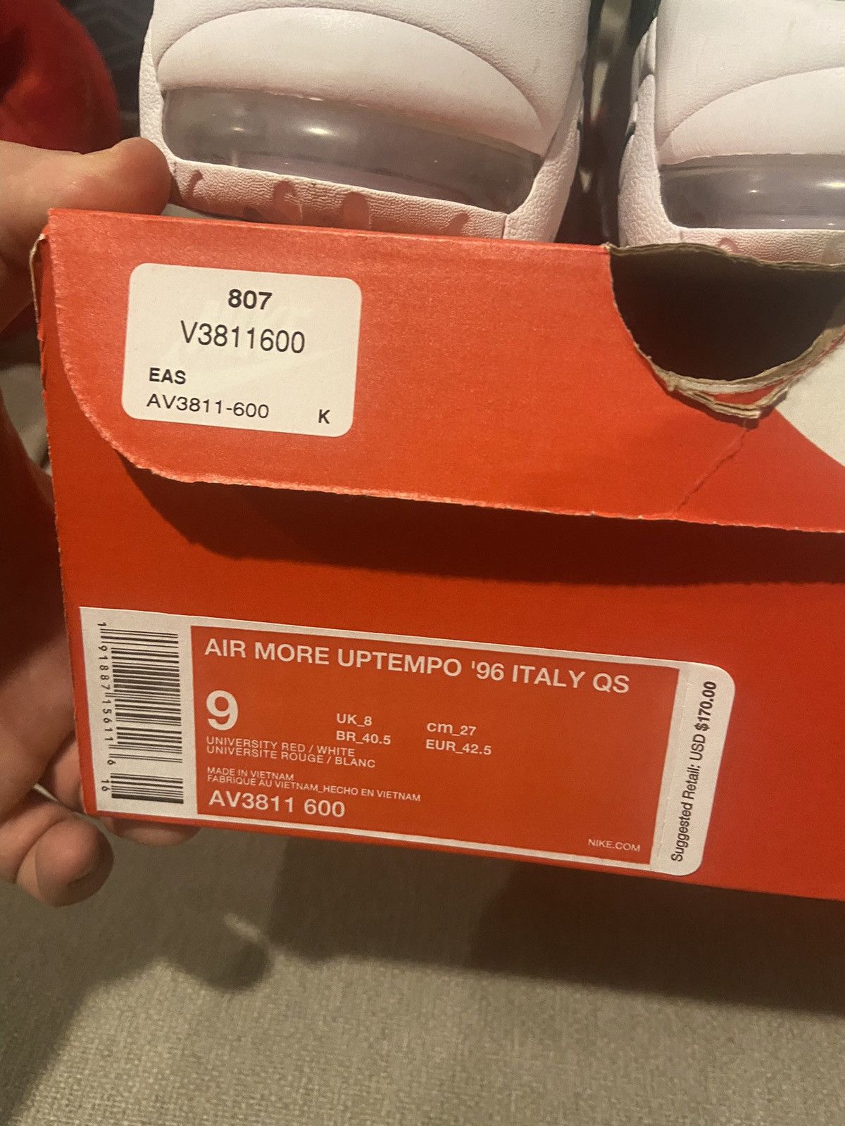 Nike Nike Uptempo Italy Size US 9 / EU 42 - 6 Thumbnail