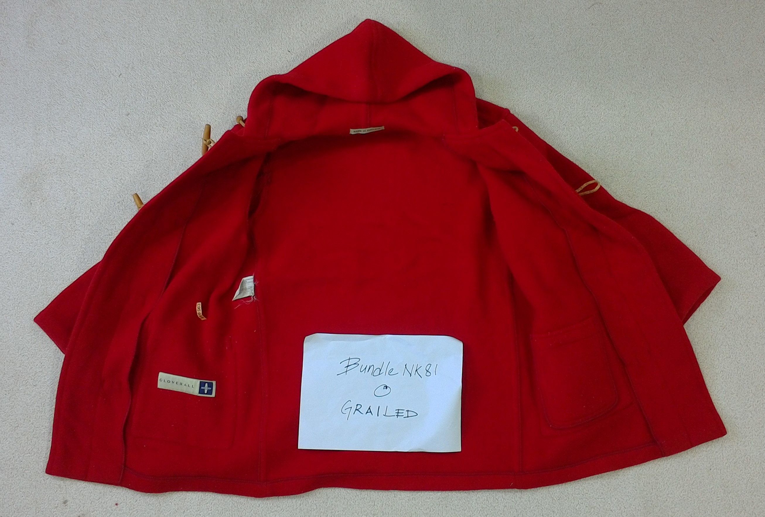 Gloverall GLOVERALL DUFFLE COAT Made in England Size US L / EU 52-54 / 3 - 8 Thumbnail