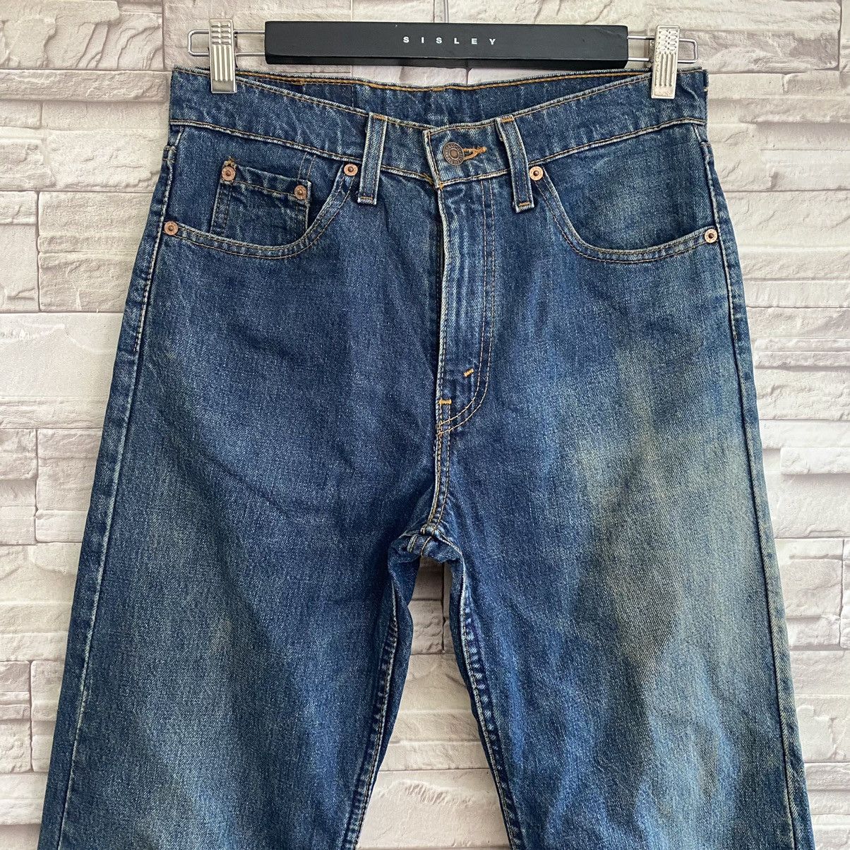 Levi's Vintage 90s Levis 519 Jeans Sunfaded 30x30 Size US 30 / EU 46 - 4 Thumbnail