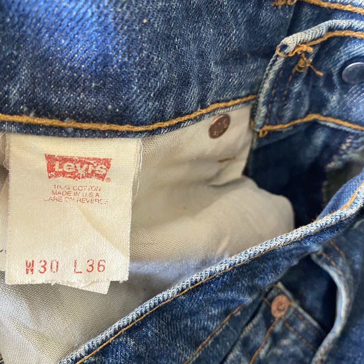 Levi's Vintage 90s Levis 519 Jeans Sunfaded 30x30 Size US 30 / EU 46 - 11 Thumbnail