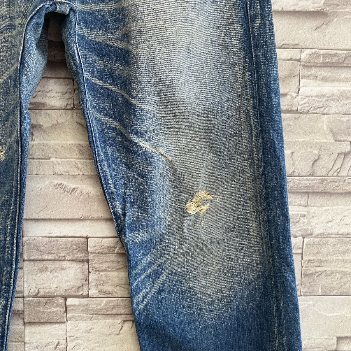 Levi's Vintage Levis 501 Grunge Jeans Nice Faded Size US 33 - 8 Thumbnail