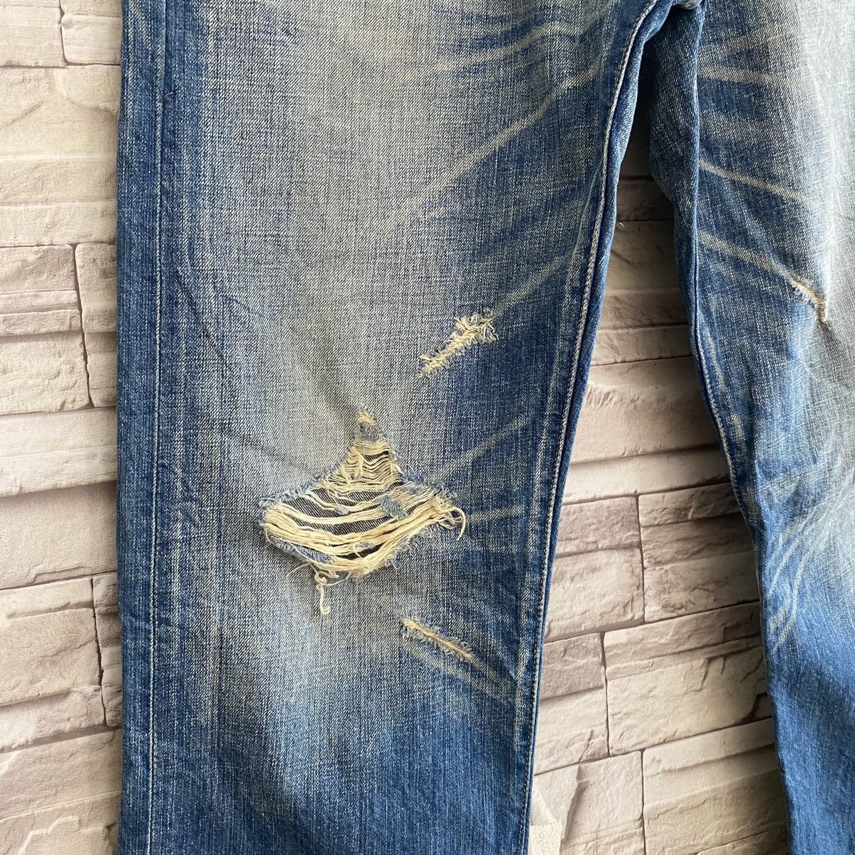 Levi's Vintage Levis 501 Grunge Jeans Nice Faded Size US 33 - 7 Thumbnail