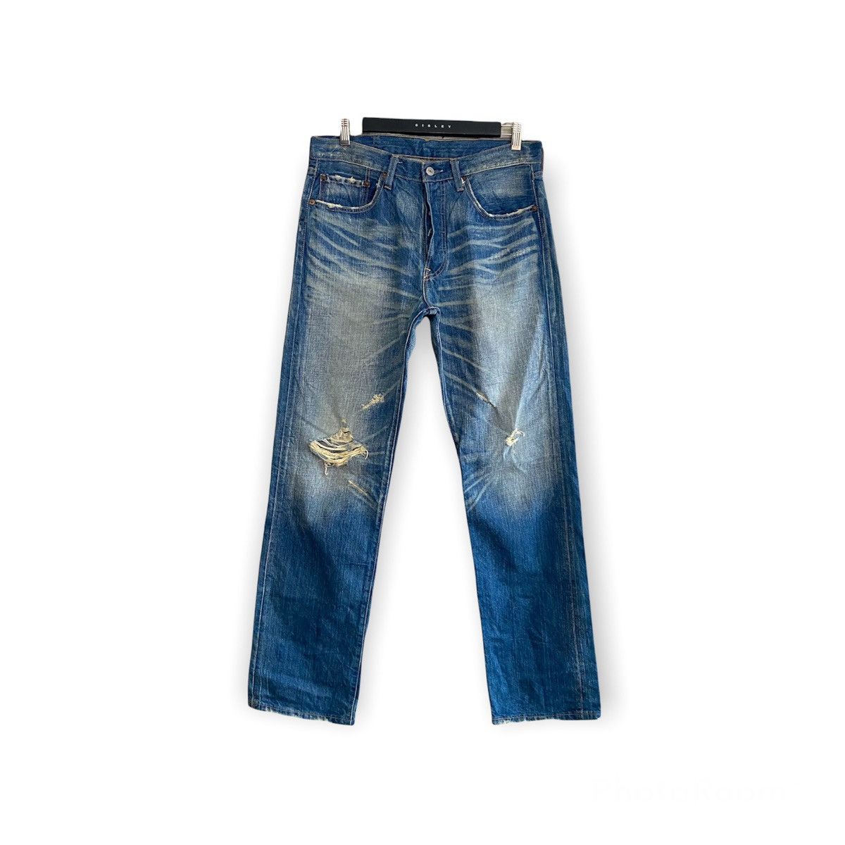 Vintage Levis 501 Grunge Jeans Nice Faded
