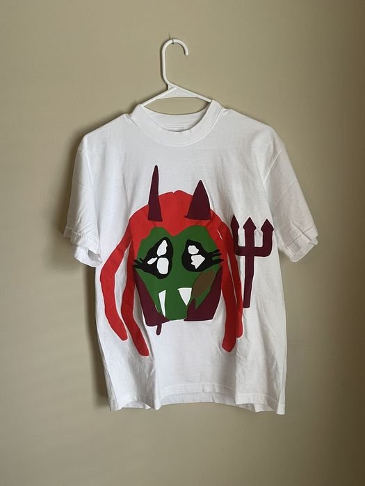 Playboi Carti x CPFM 4 WLR King Vamp T-shirt White Men's - US