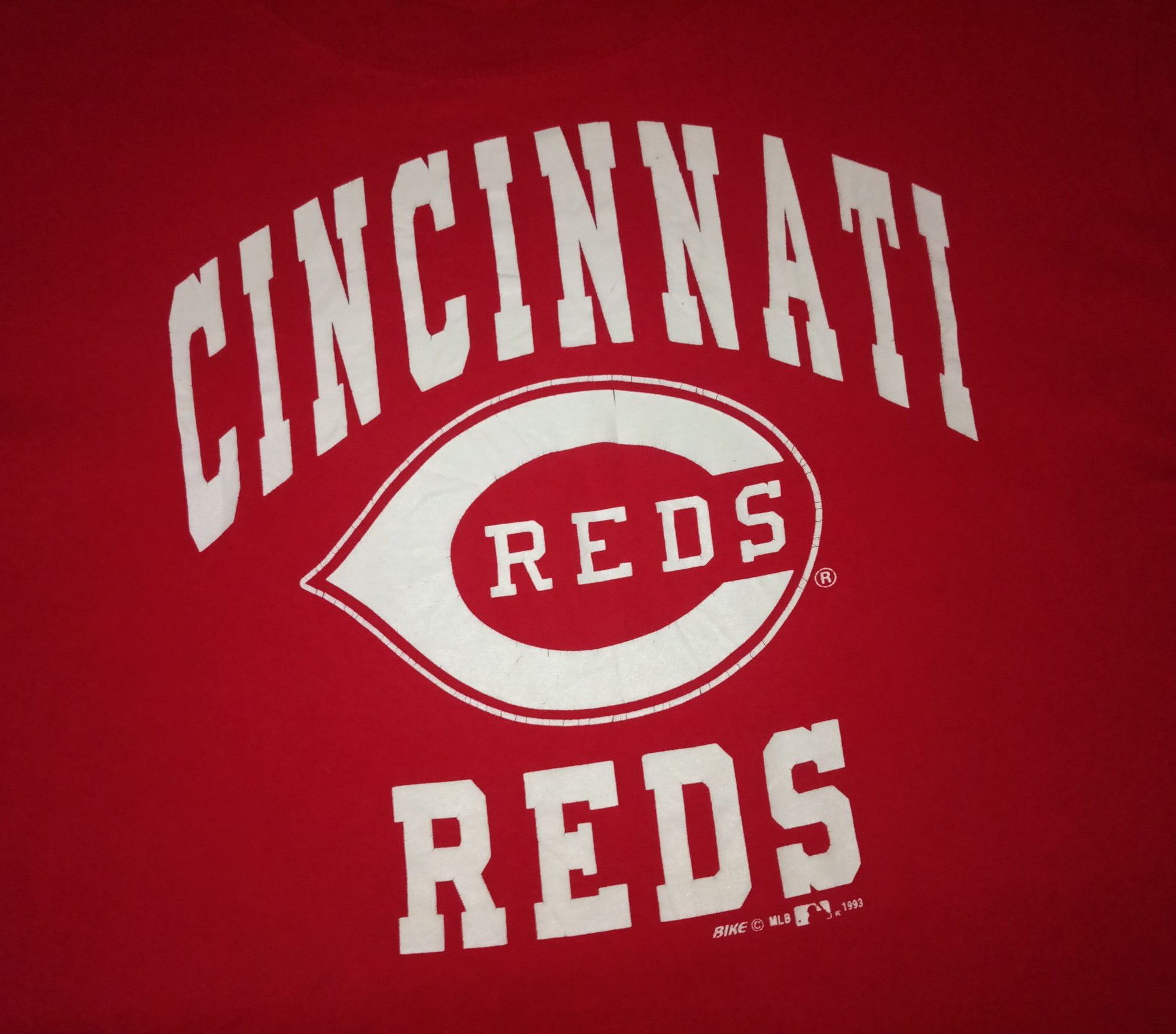 MLB × Vintage Vtg 90s 1993 MLB Cincinnati Reds baseball tshirt Size US L / EU 52-54 / 3 - 1 Thumbnail