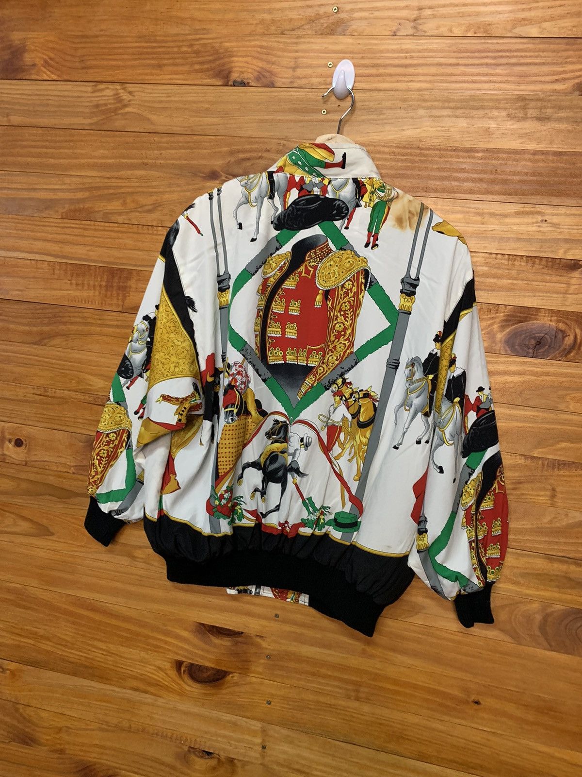 Other Vintage Baroque Bomber Jacket Size US L / EU 52-54 / 3 - 6 Thumbnail