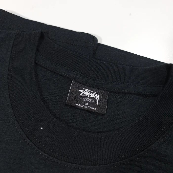 Stussy Stussy Earth Logo Tshirt - Black | Grailed