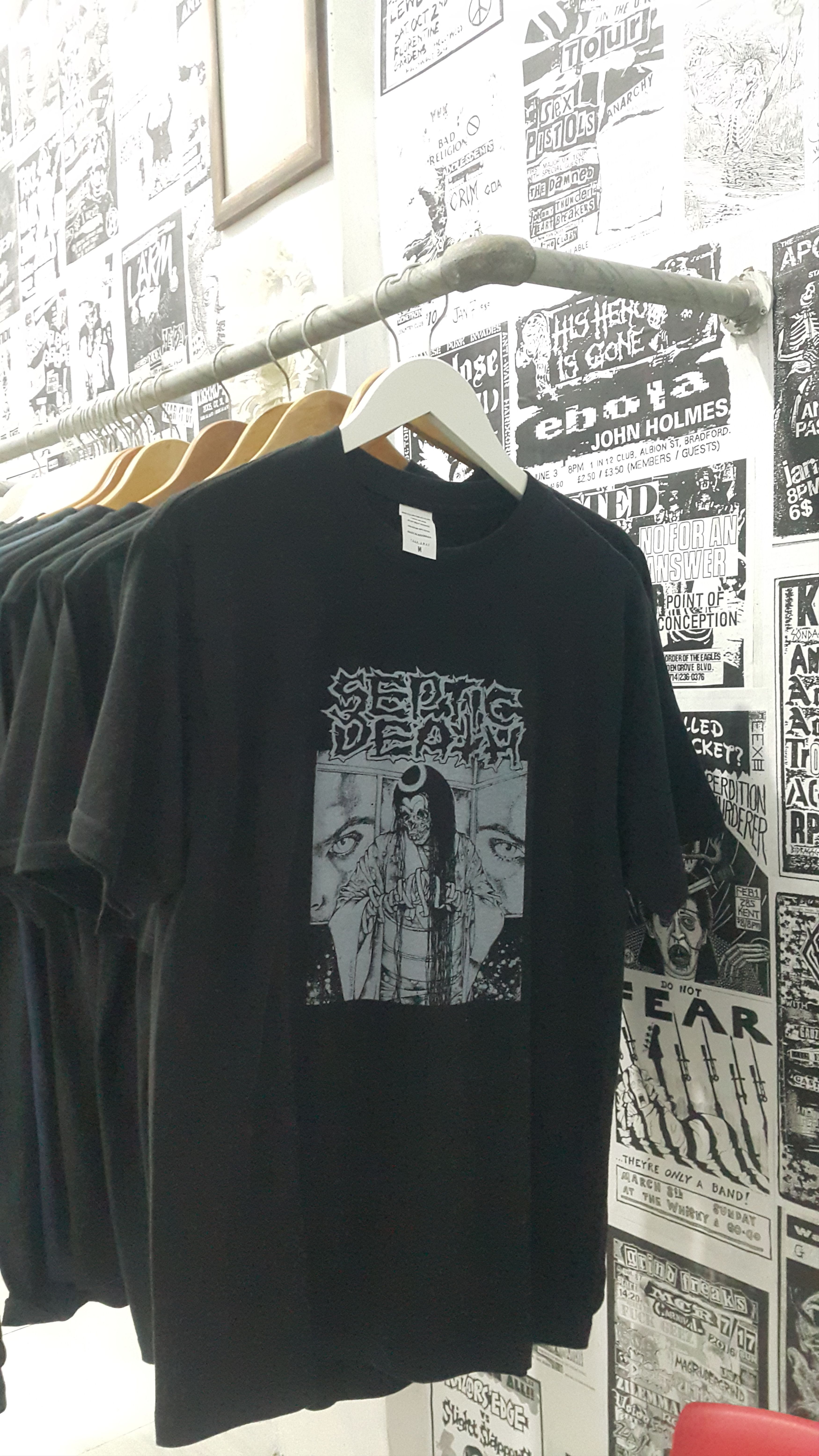 Band Tees Septic Death hardcore punk legend pushead Size US M / EU 48-50 / 2 - 1 Thumbnail