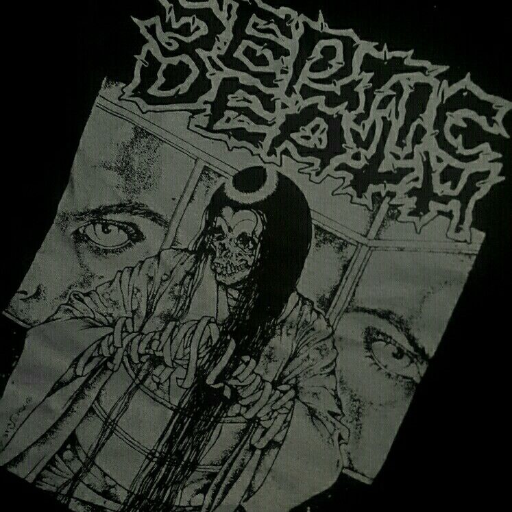 Band Tees Septic Death hardcore punk legend pushead Size US M / EU 48-50 / 2 - 2 Thumbnail
