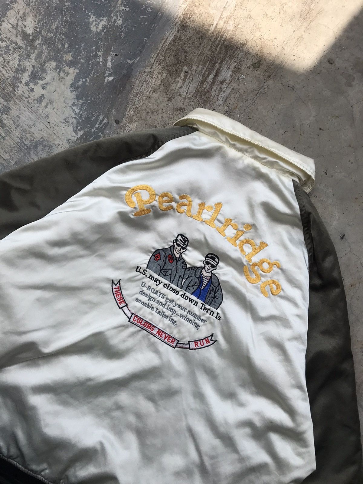 Japanese Brand Pearlridge Vf-151 Vintage Varsity Jacket Size US XL / EU 56 / 4 - 8 Thumbnail