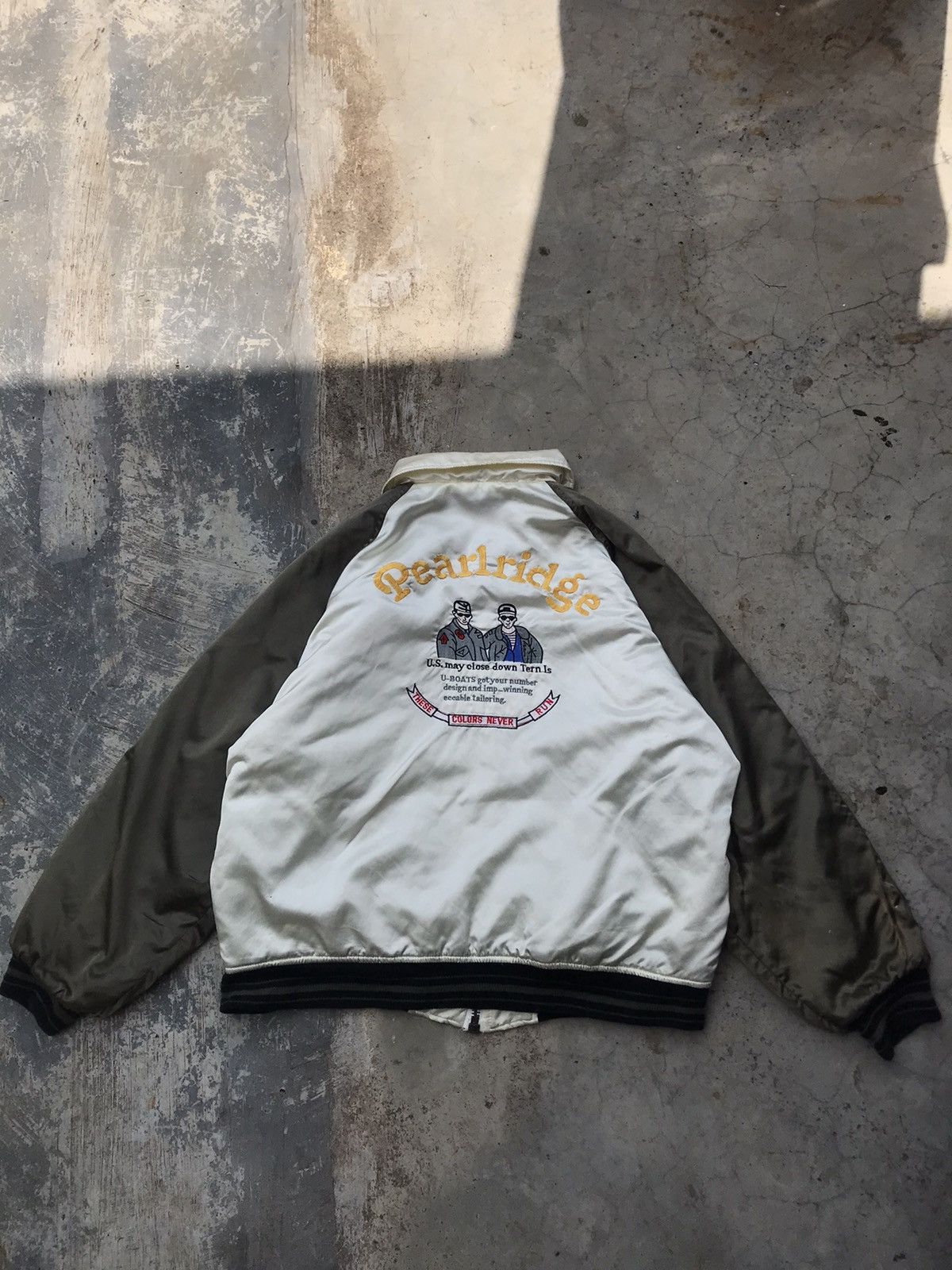 Japanese Brand Pearlridge Vf-151 Vintage Varsity Jacket Size US XL / EU 56 / 4 - 1 Thumbnail