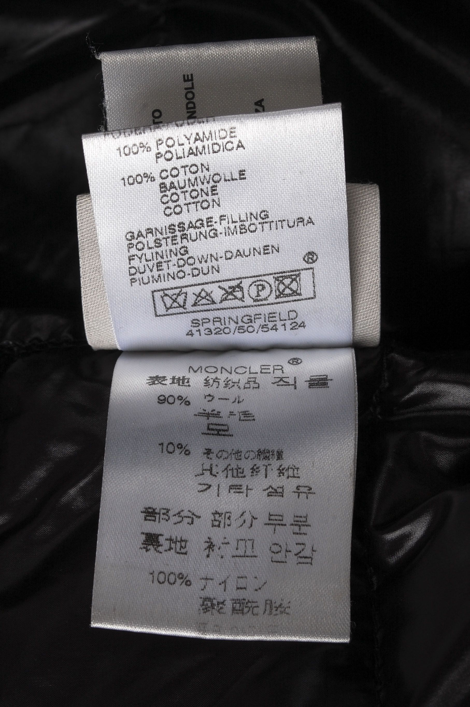 Moncler Moncler Springfield Black Jacket Hidden Hood in size 3 (L) Size US L / EU 52-54 / 3 - 14 Thumbnail