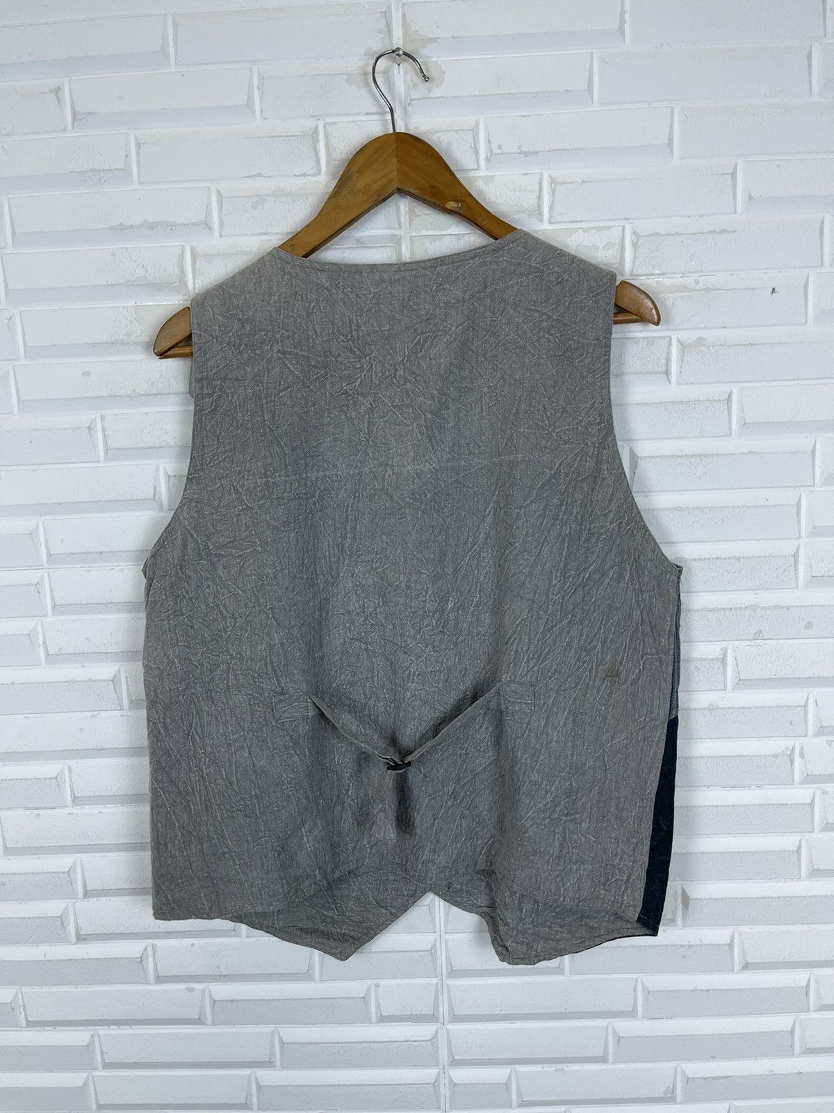 Kapital 90’s Indigo Blue Kapital Insipred Patchworks Vest Size US M / EU 48-50 / 2 - 5 Thumbnail