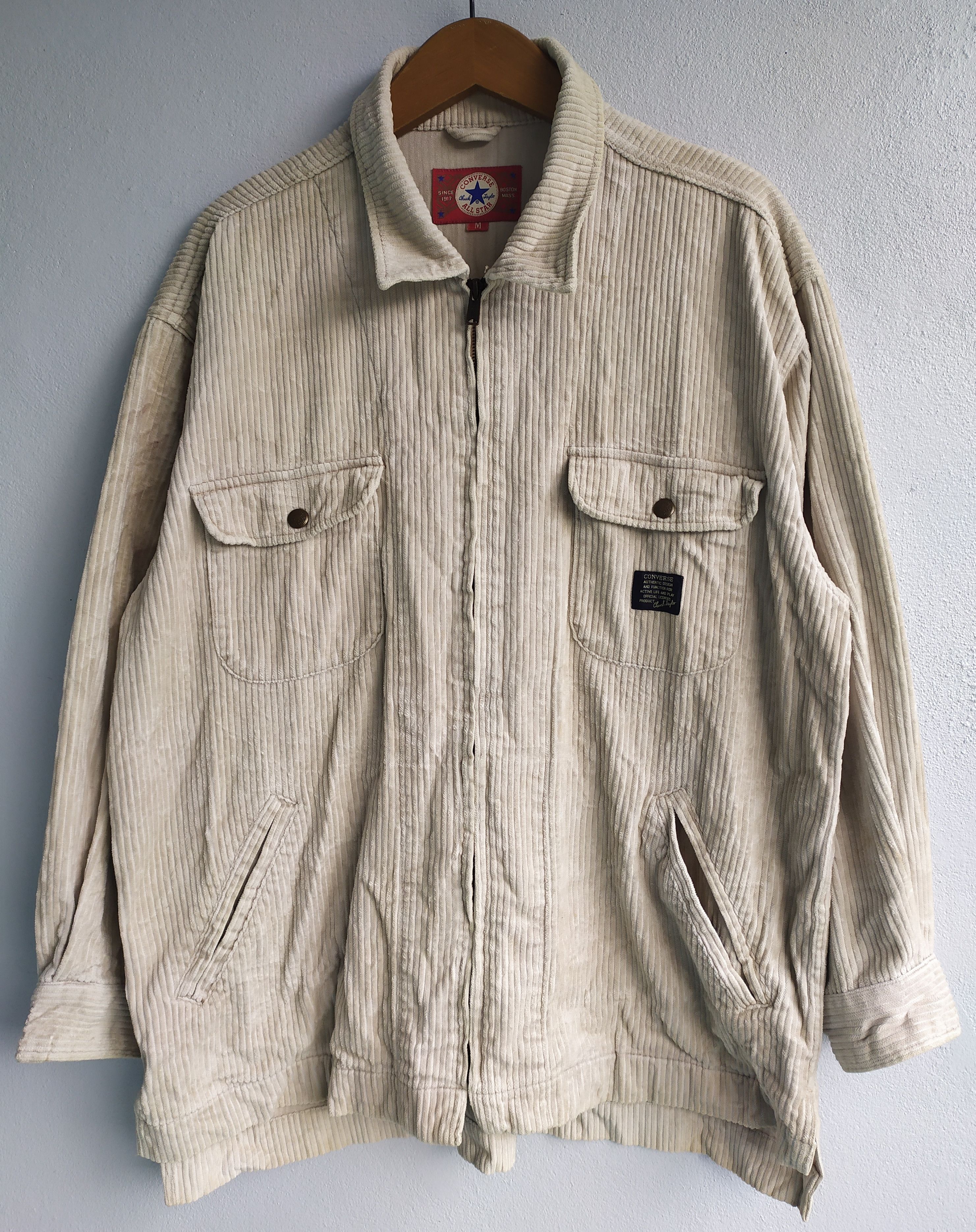 Converse × Vintage Vintage Converse Corduroy Shirts Size US M / EU 48-50 / 2 - 1 Thumbnail