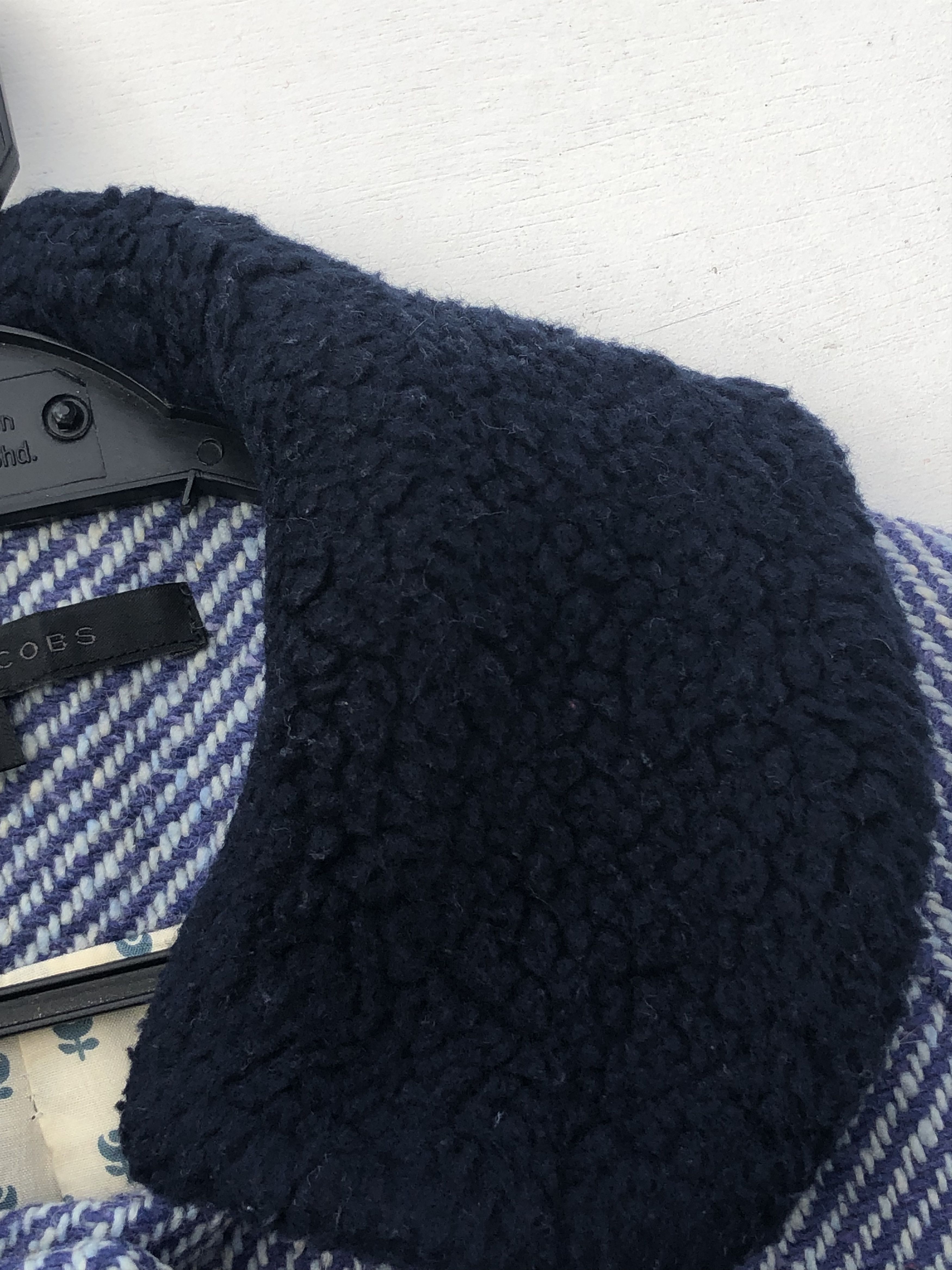 Marc Jacobs DETACHABLE COLLAR WOOL WINTER COAT Size US M / EU 48-50 / 2 - 9 Thumbnail