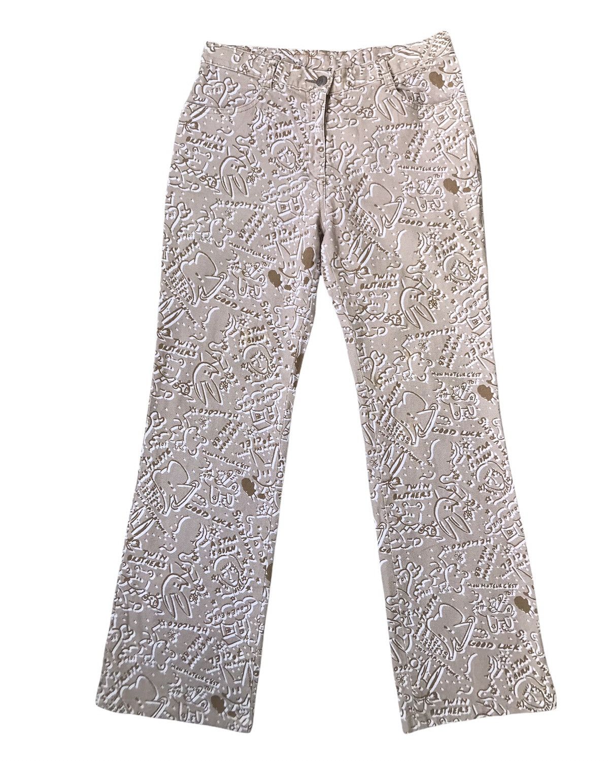 Vintage Castelbajac Fullprint Pants