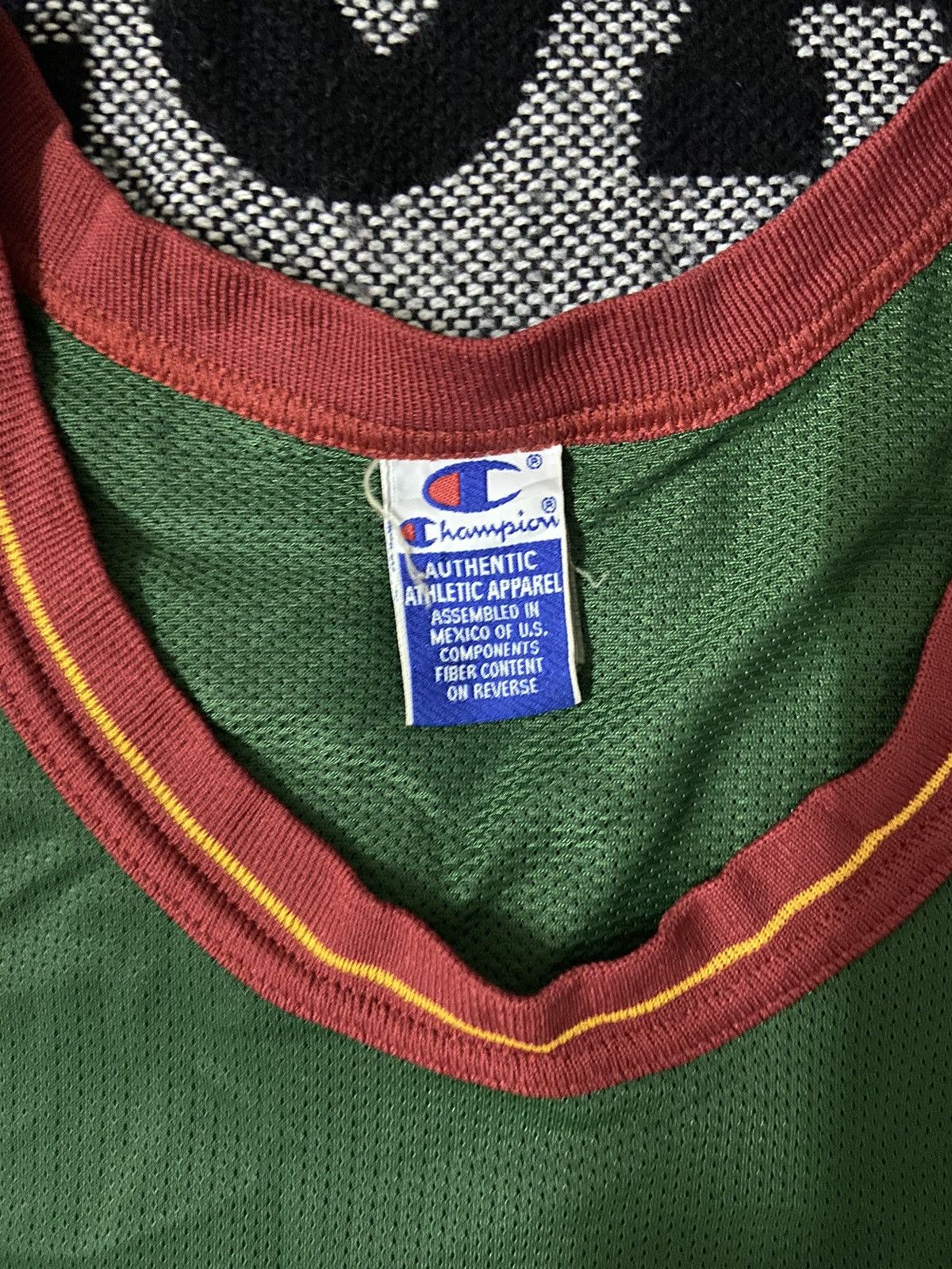 Champion Vtg 90s Nate McMillan Seattle Supersonics Champion Jersey Size US M / EU 48-50 / 2 - 5 Thumbnail