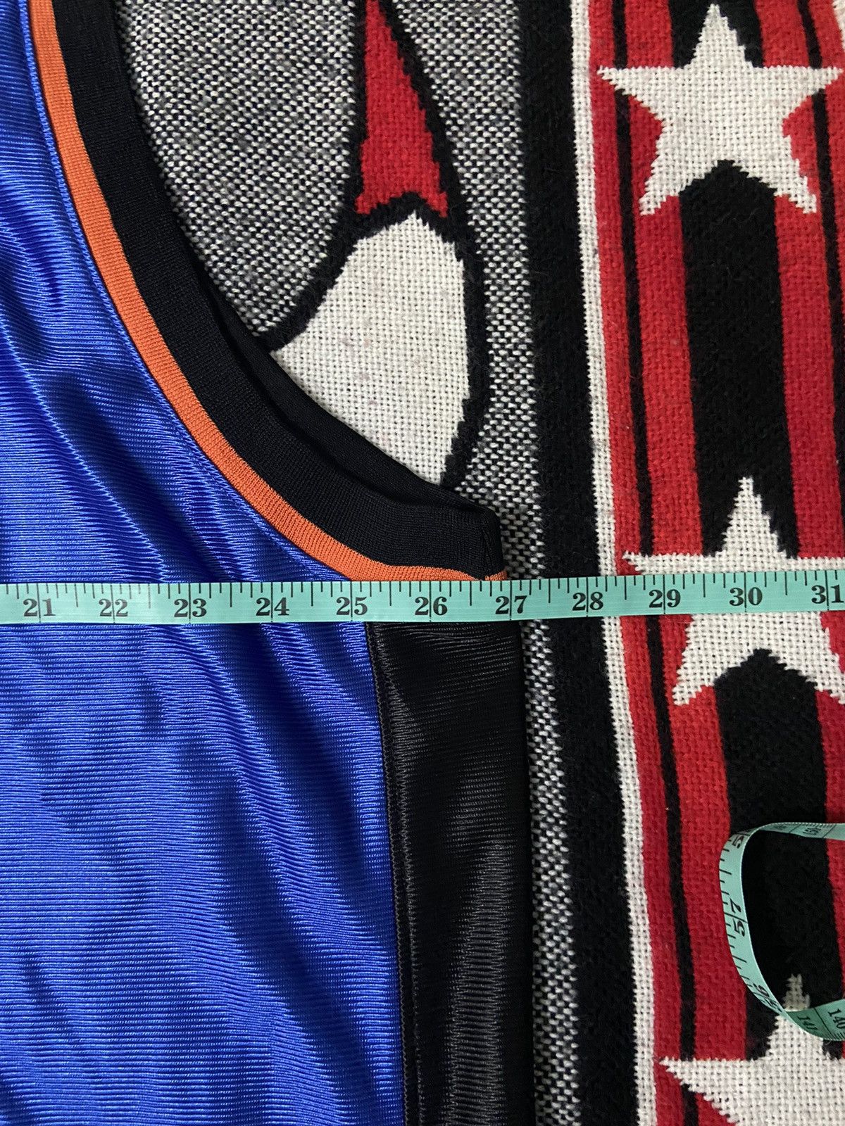 Champion Vtg 90s Latrell Sprewell NY Knicks Authentic Champion Jersey Size US XL / EU 56 / 4 - 6 Thumbnail