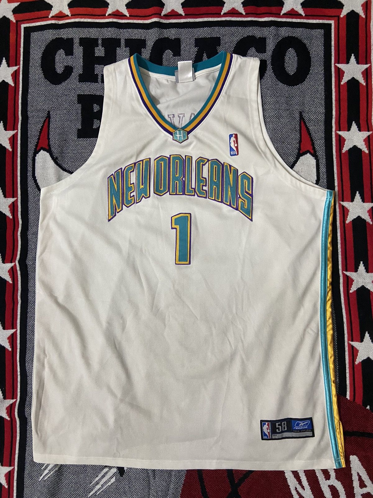 NEW ORLEANS DAVIS ユニフォーム Reebok Reebok Swingman New Orleans